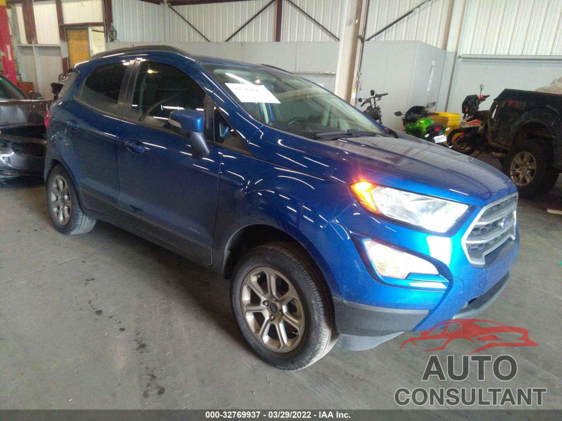 FORD ECOSPORT 2020 - MAJ6S3GL1LC349957