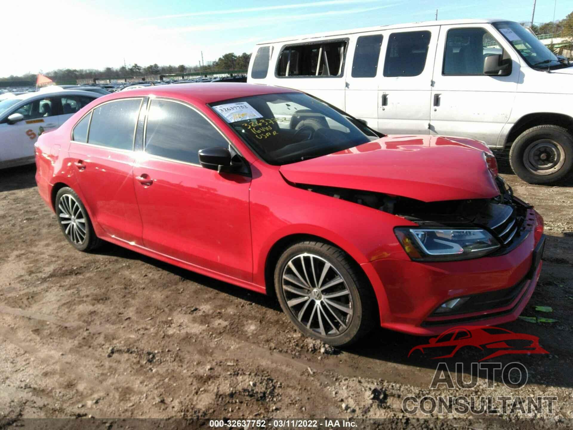 VOLKSWAGEN JETTA SEDAN 2016 - 3VWD17AJ4GM281464