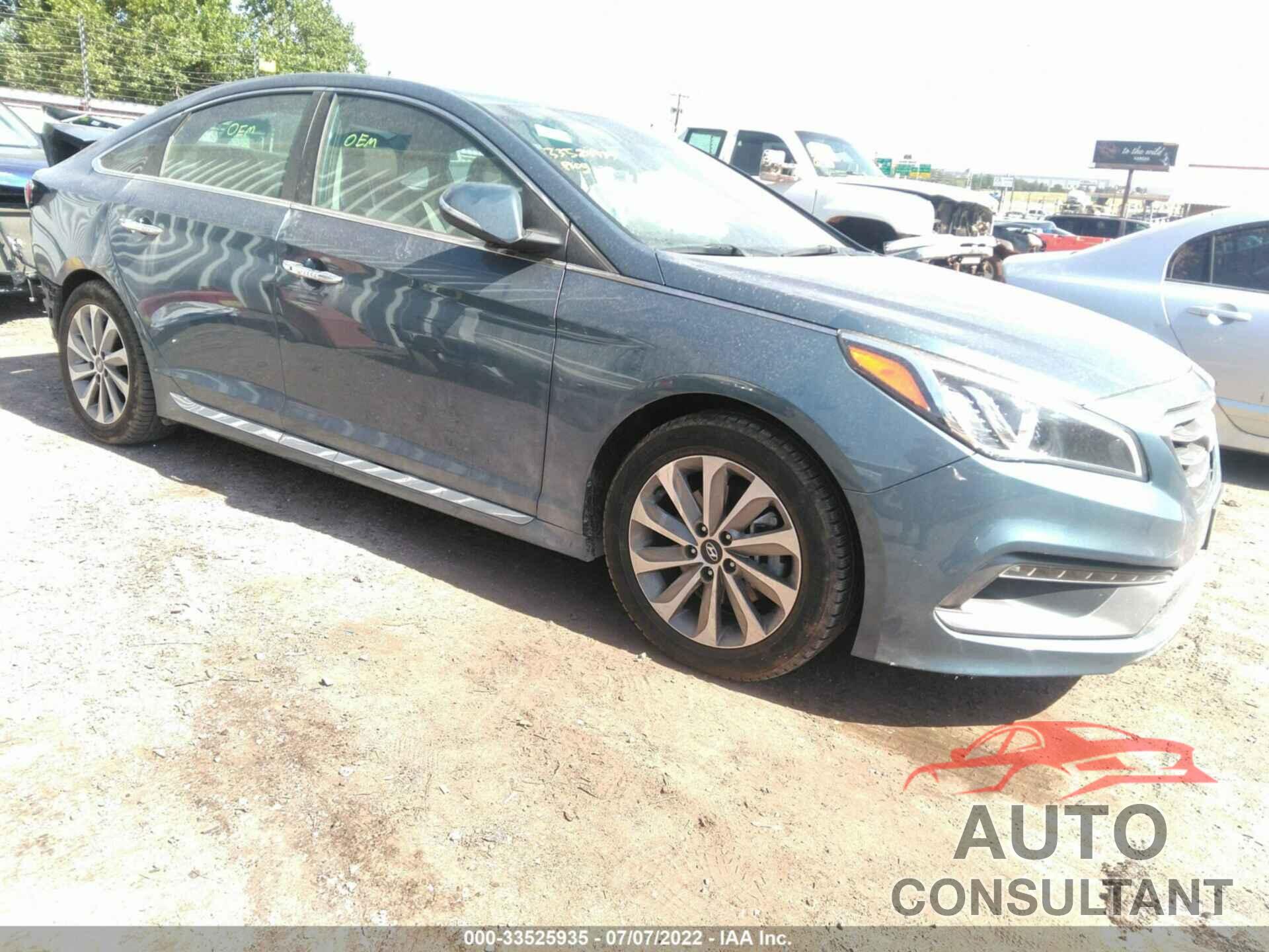 HYUNDAI SONATA 2016 - 5NPE34AF1GH416076