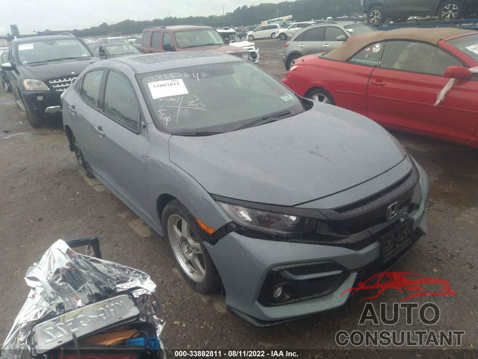 HONDA CIVIC HATCHBACK 2021 - SHHFK7G93MU205836
