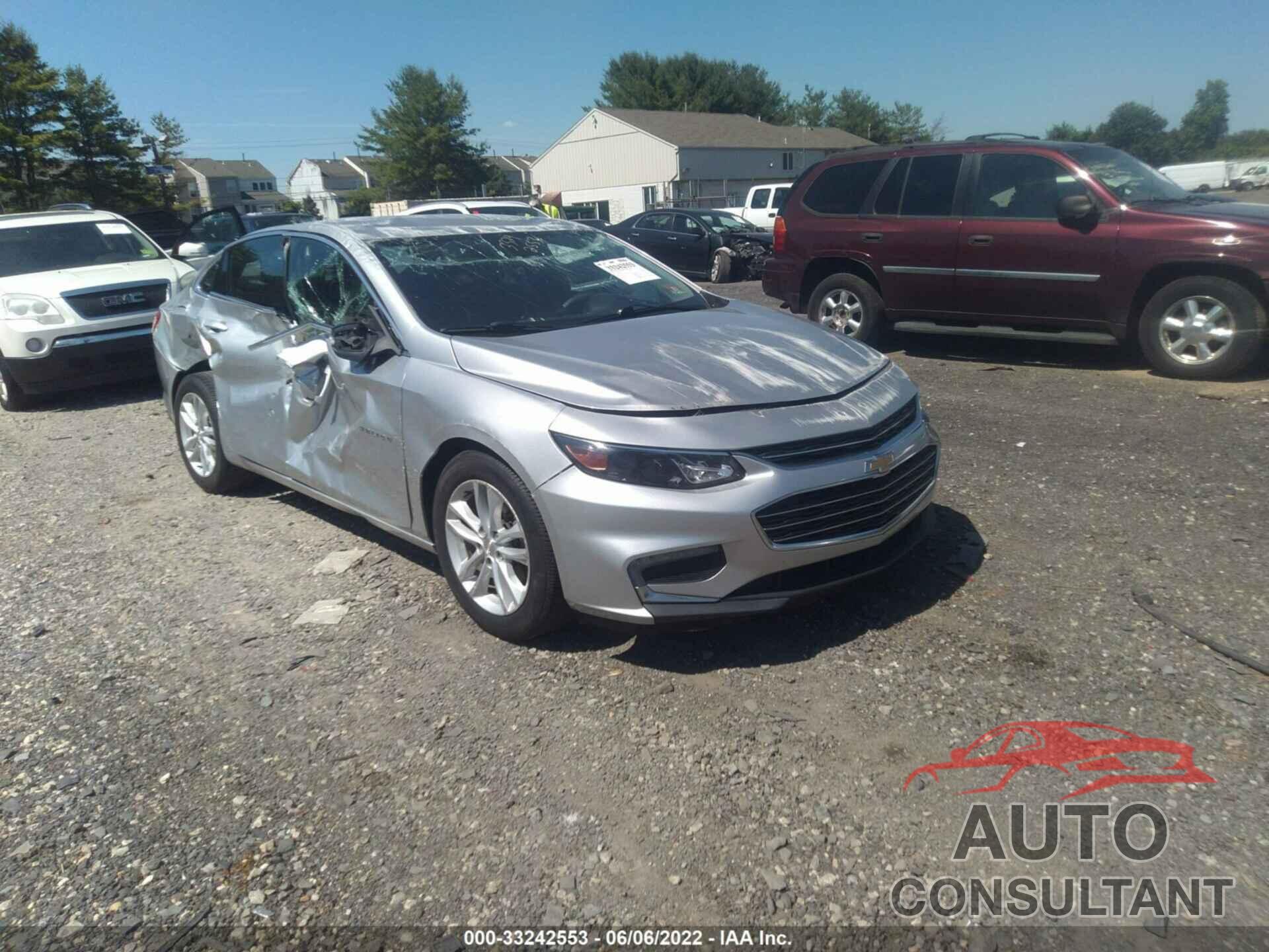 CHEVROLET MALIBU 2016 - 1G1ZE5ST1GF248111