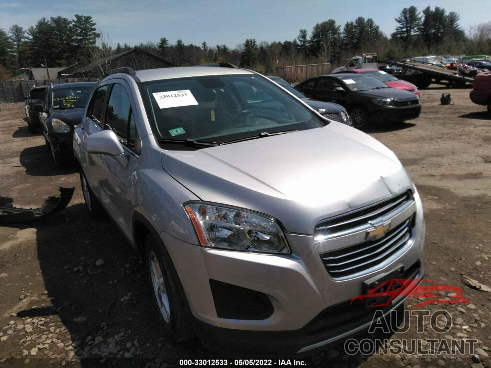 CHEVROLET TRAX 2016 - 3GNCJLSB7GL224476