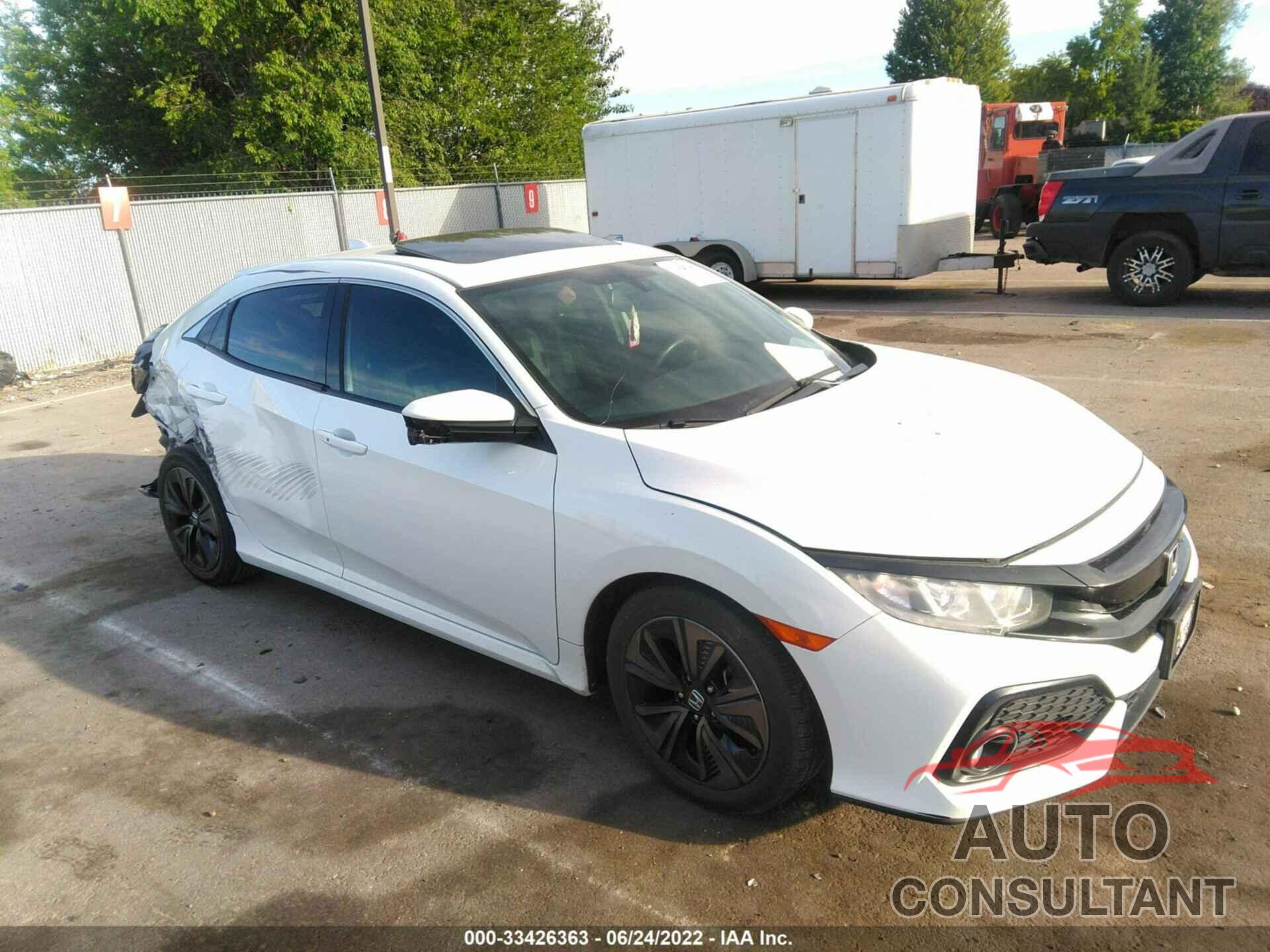 HONDA CIVIC HATCHBACK 2017 - SHHFK7H74HU227282