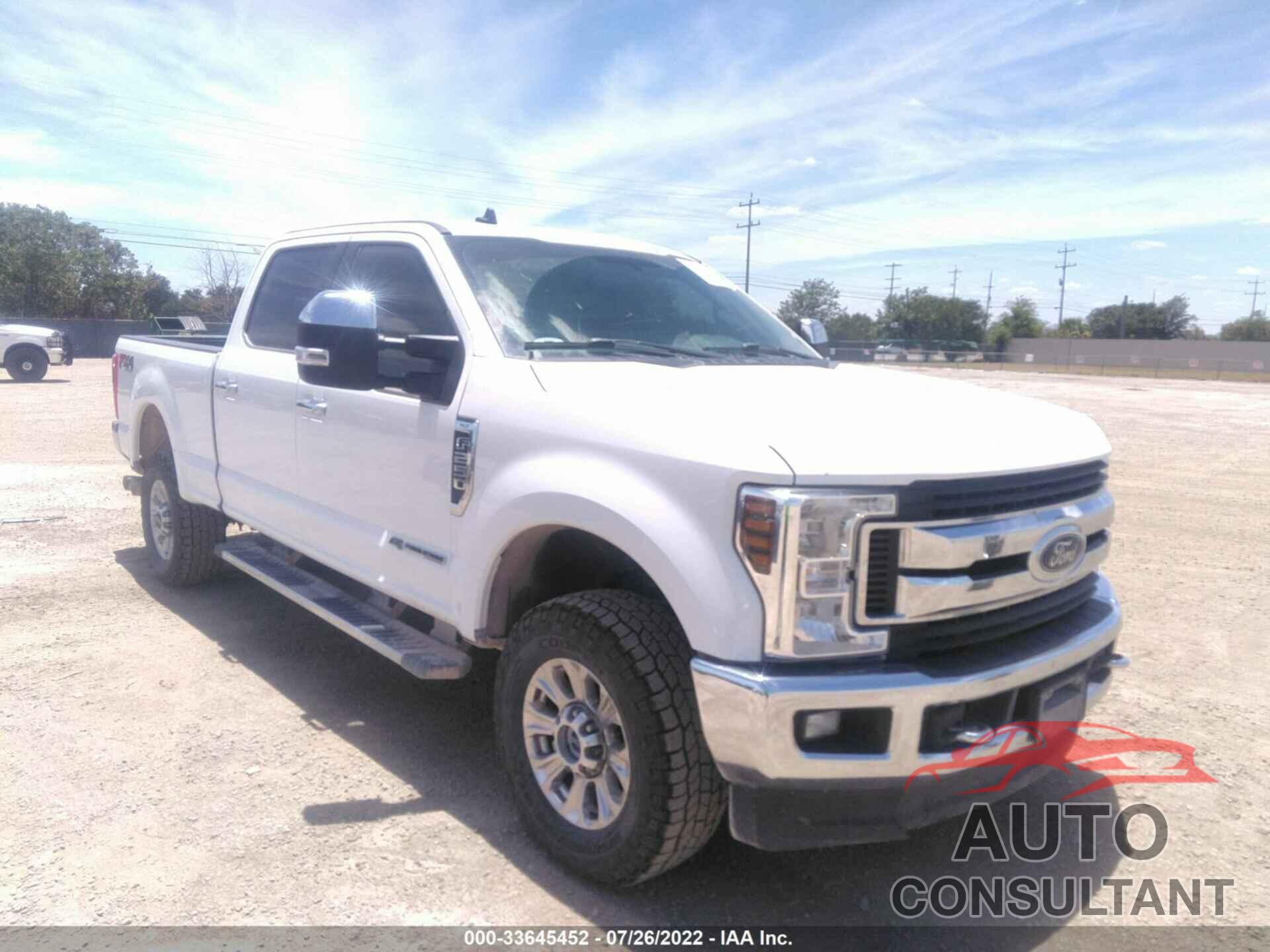 FORD SUPER DUTY F-250 SRW 2019 - 1FT7W2BT1KEE73802