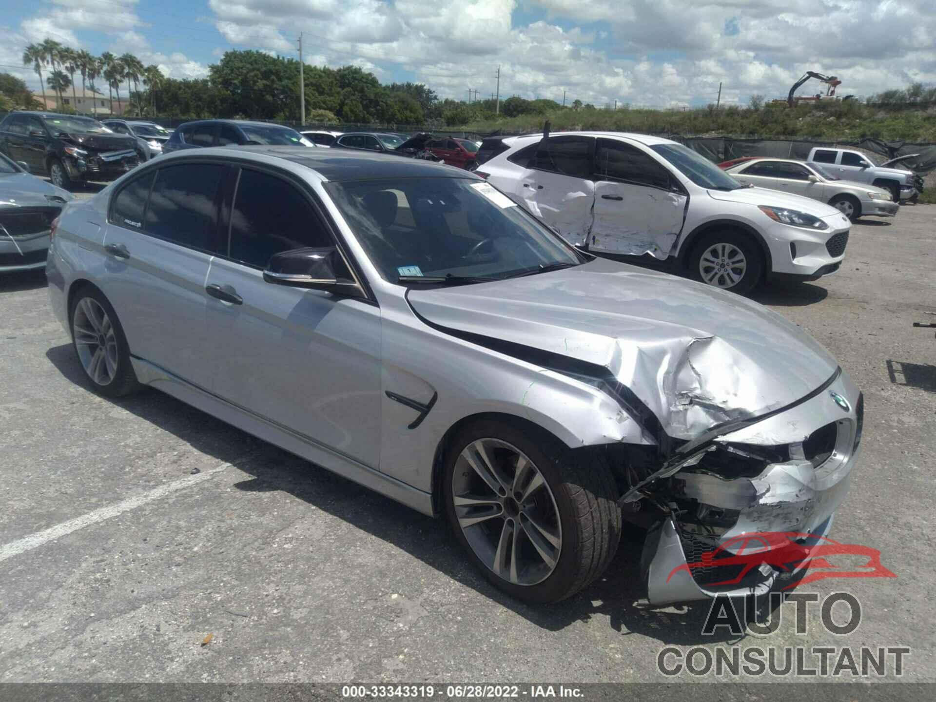 BMW 3 SERIES 2017 - WBA8D9C38HA011185
