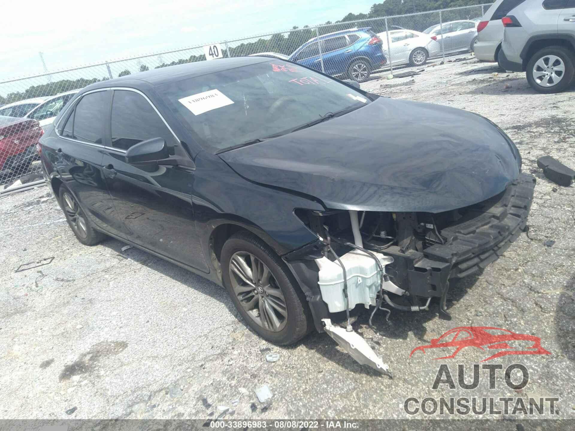 TOYOTA CAMRY 2016 - 4T1BF1FK3GU219555