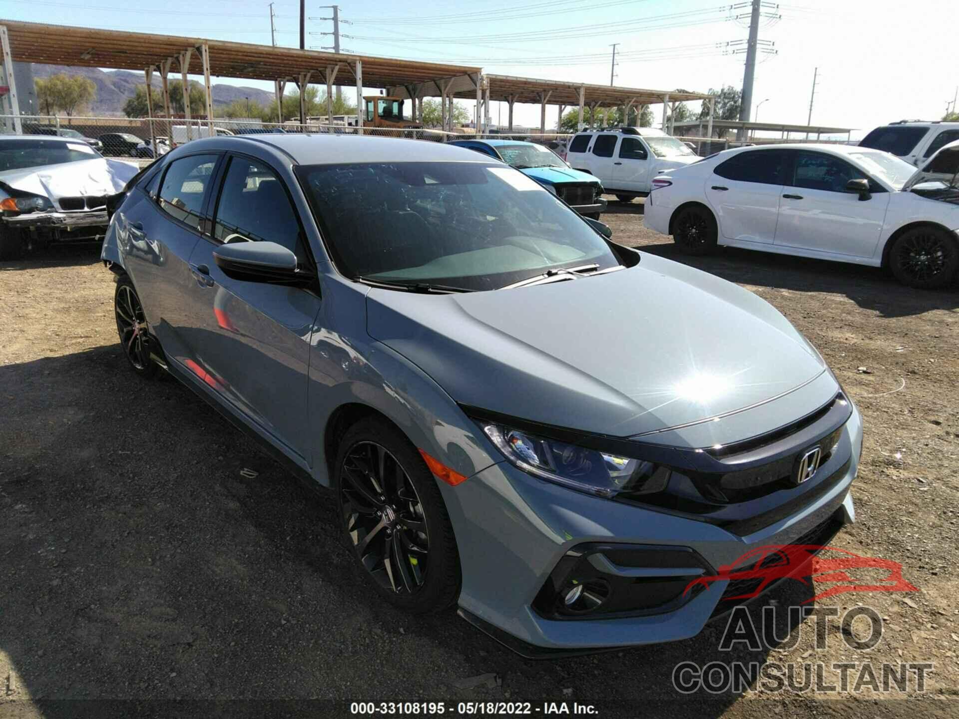 HONDA CIVIC HATCHBACK 2021 - SHHFK7H42MU229550