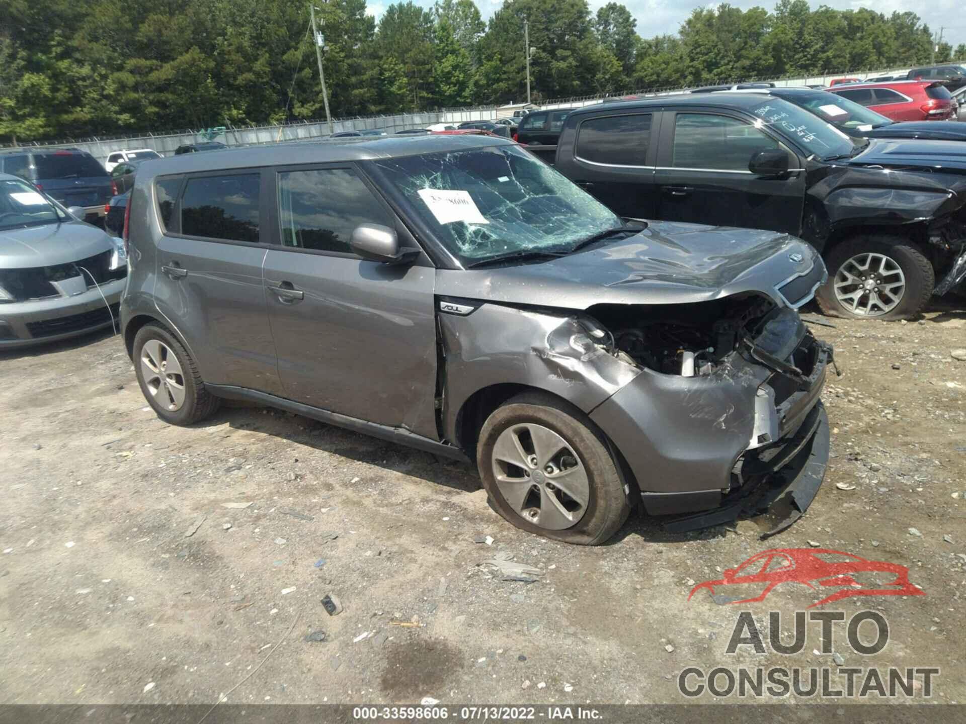 KIA SOUL 2016 - KNDJN2A24G7267483