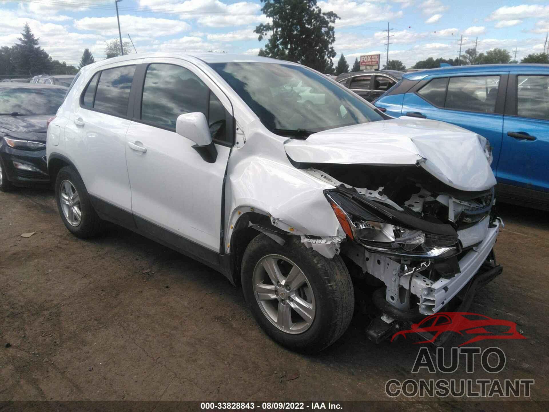 CHEVROLET TRAX 2020 - KL7CJKSB6LB318067