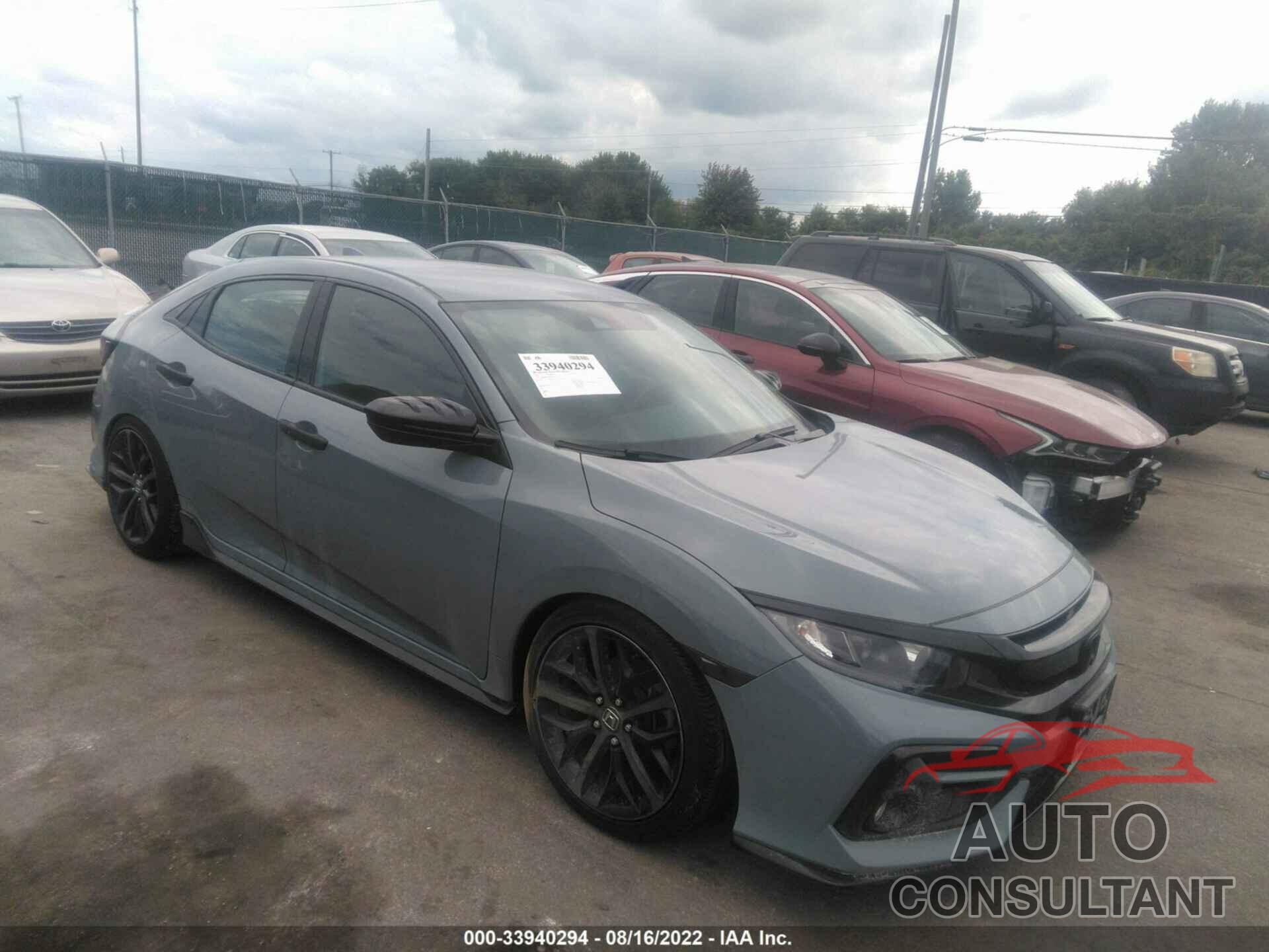 HONDA CIVIC HATCHBACK 2021 - SHHFK7H48MU411205