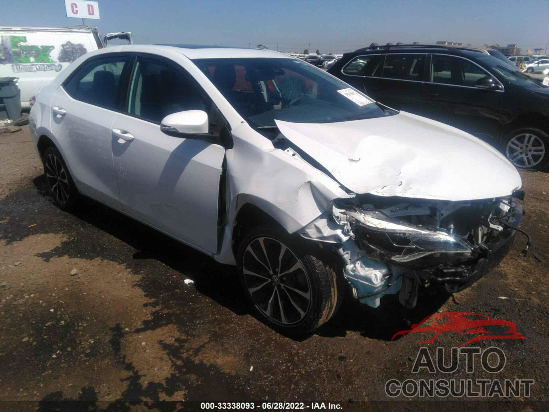 TOYOTA COROLLA 2017 - 5YFBURHE5HP643737