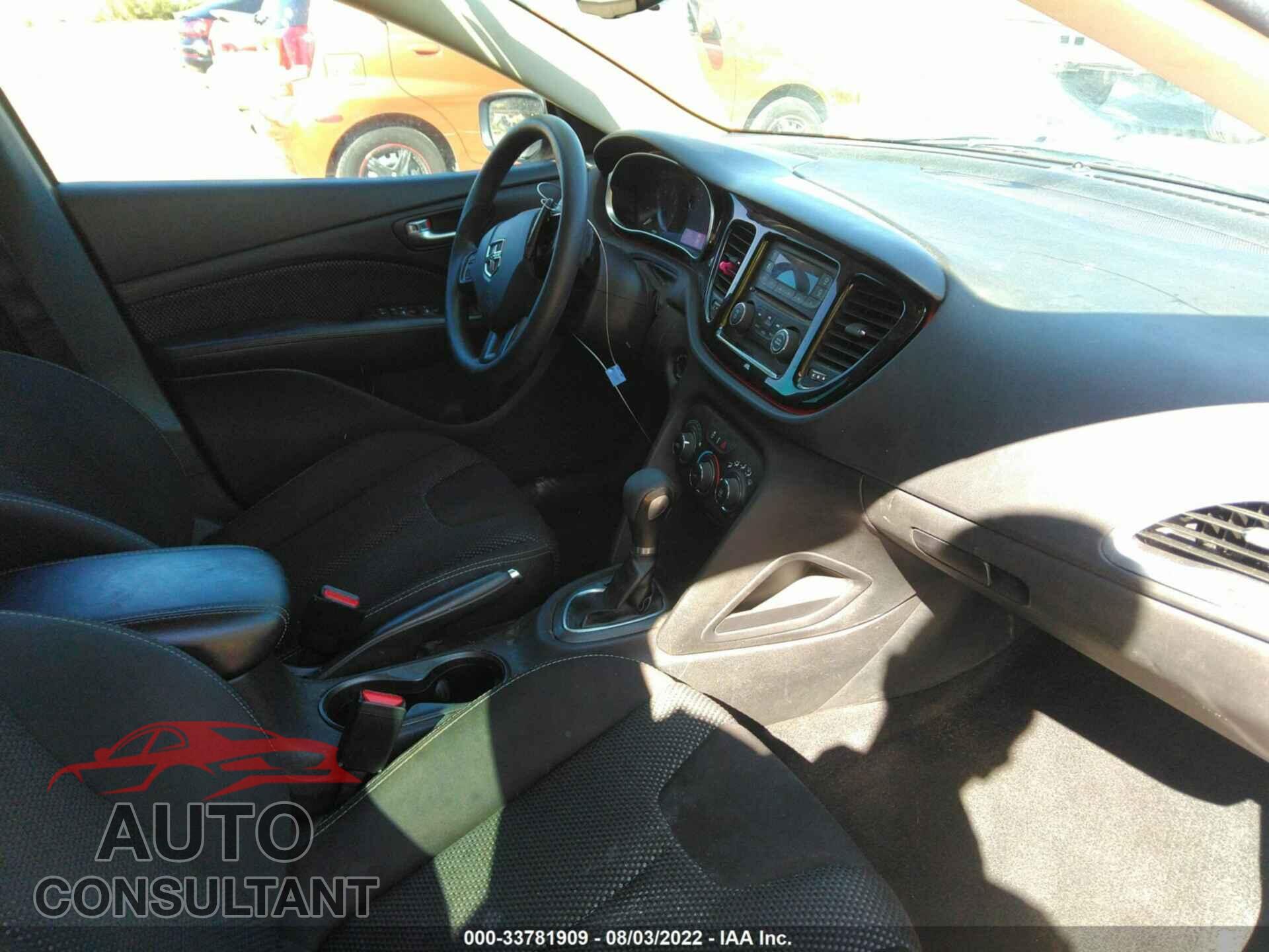 DODGE DART 2016 - 1C3CDFBB2GD564470