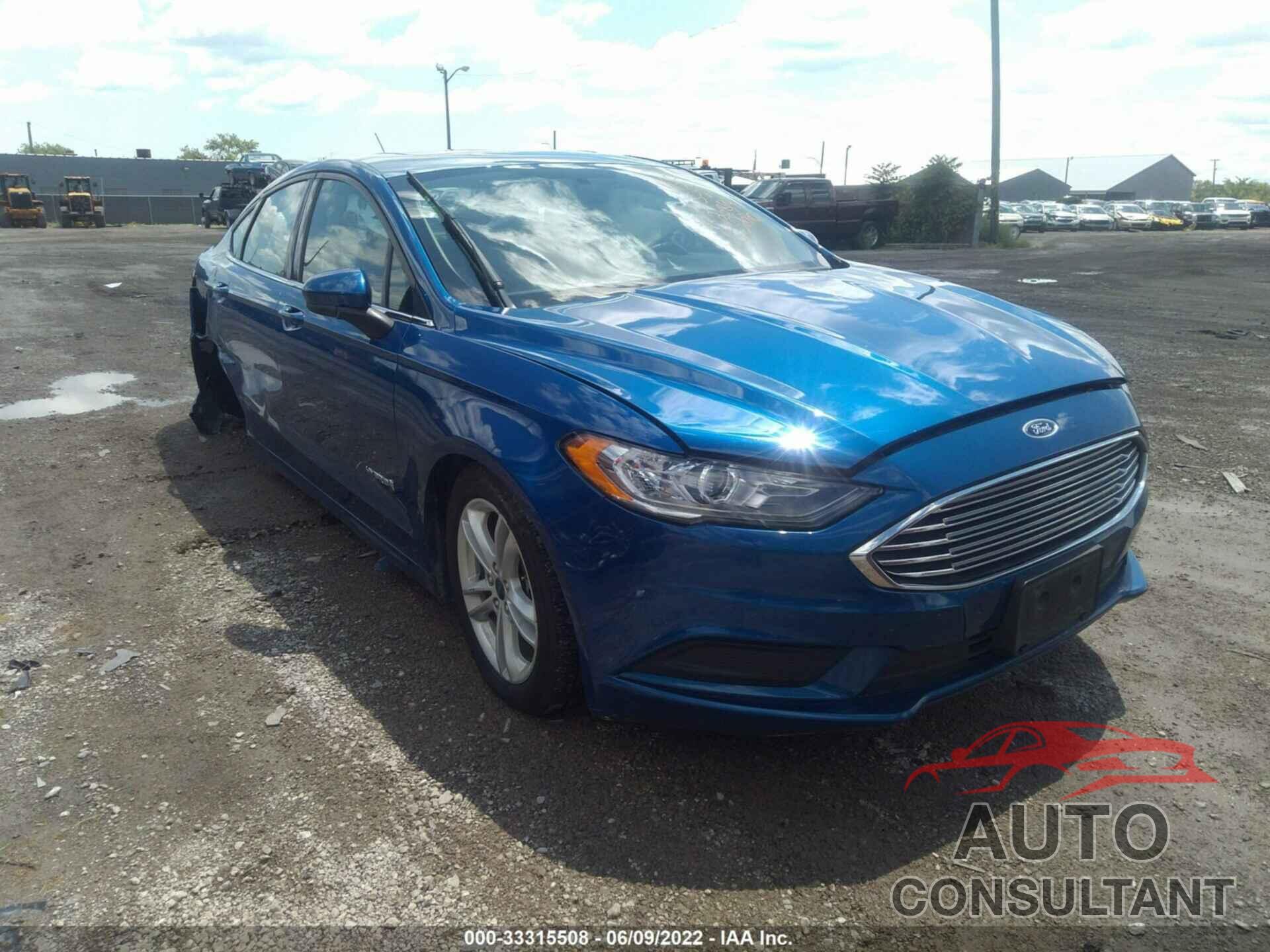 FORD FUSION HYBRID 2018 - 3FA6P0LU6JR226894