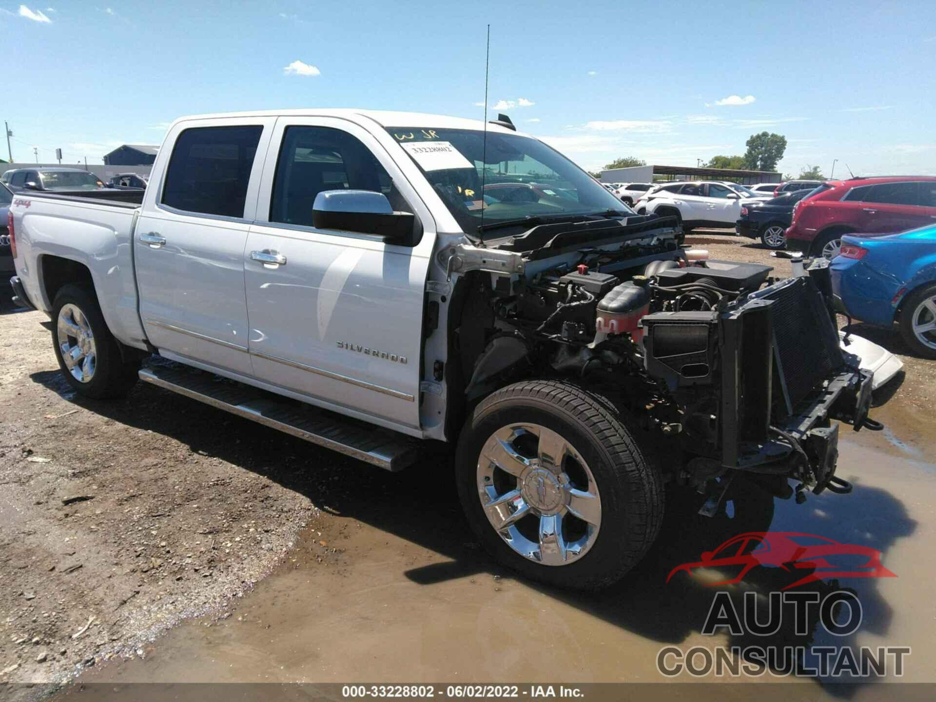 CHEVROLET SILVERADO 1500 2017 - 3GCUKSEJ2HG509930