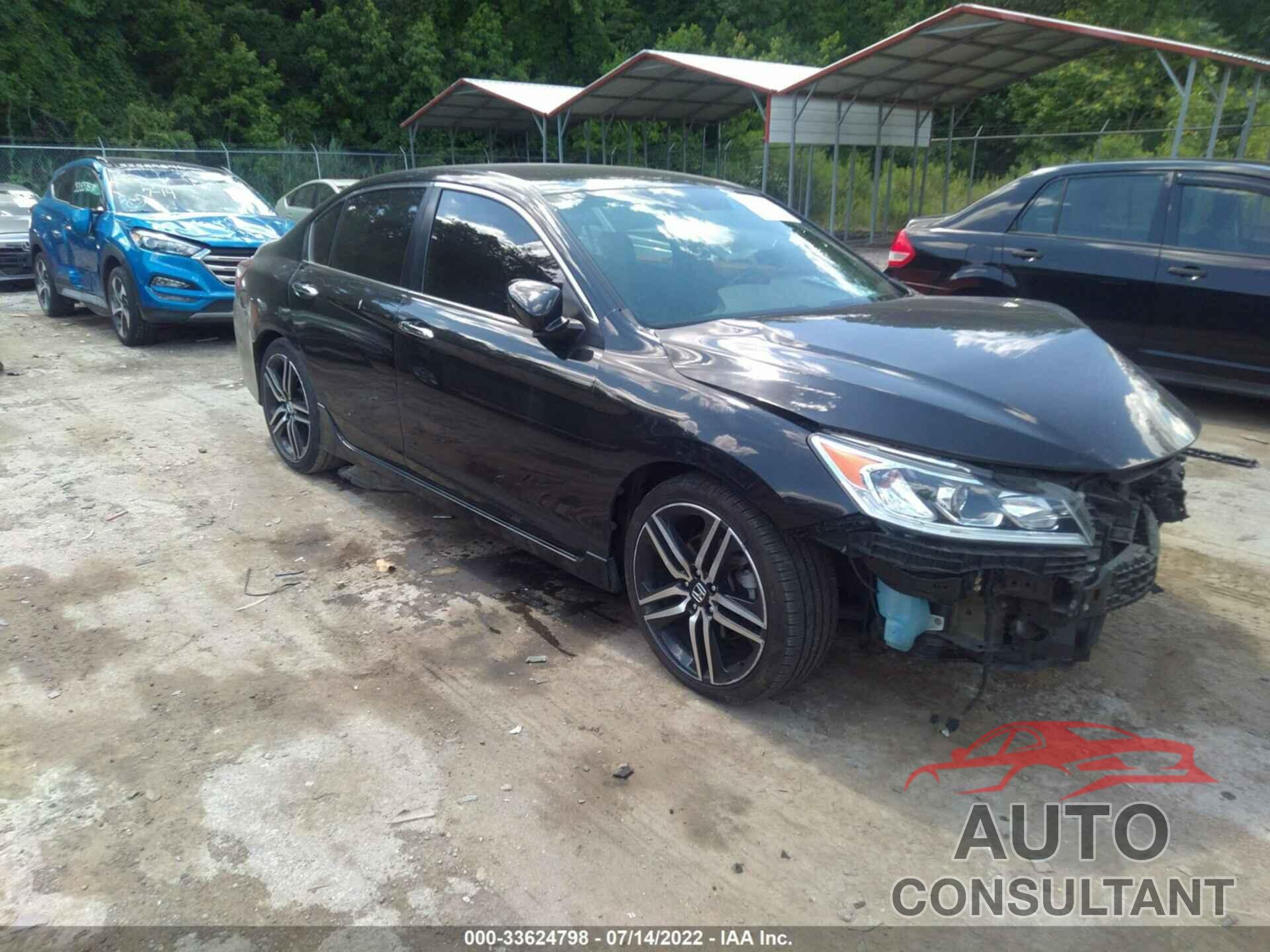 HONDA ACCORD SEDAN 2017 - 1HGCR2F54HA173769