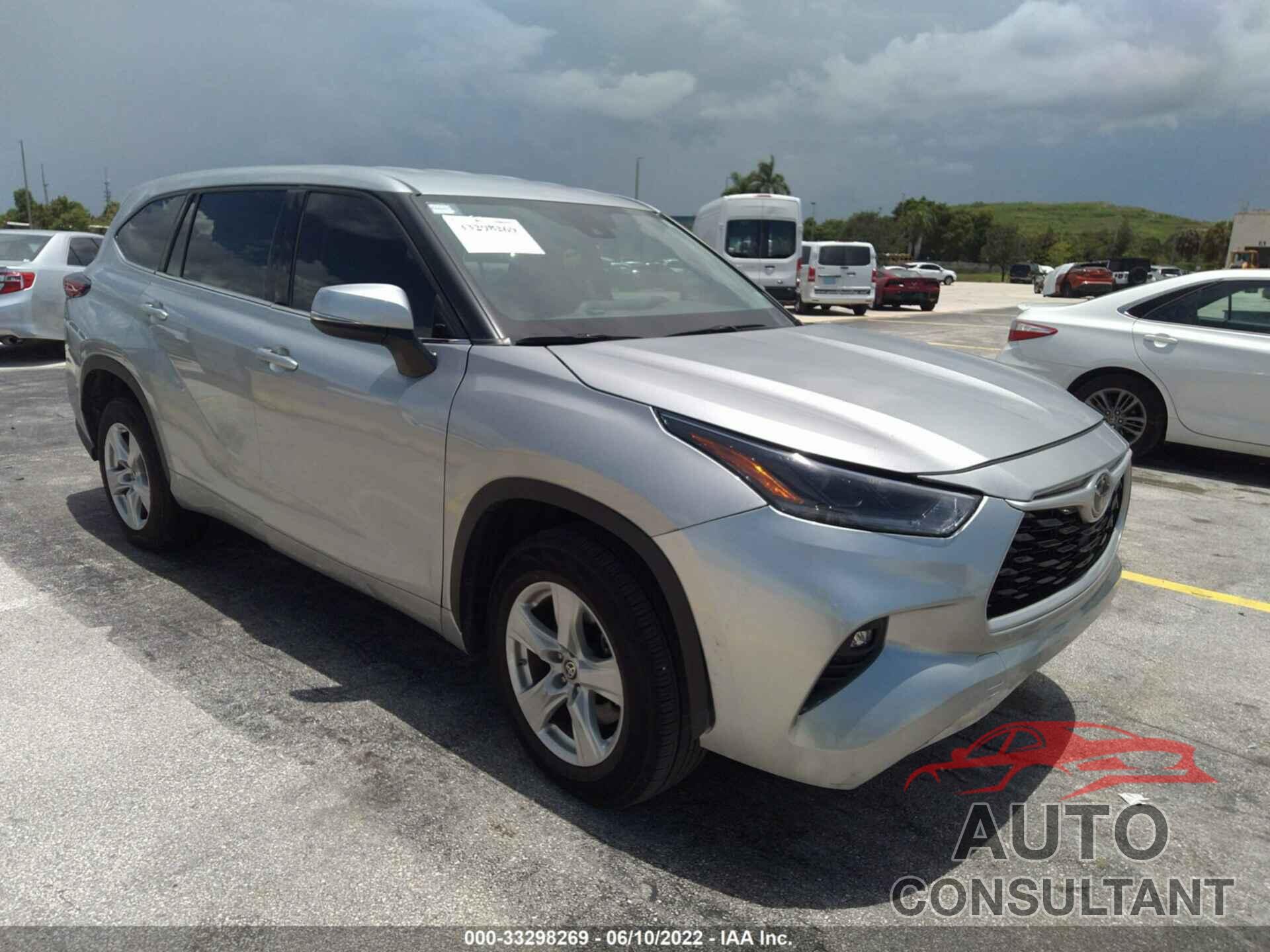 TOYOTA HIGHLANDER 2021 - 5TDZZRAH1MS050091