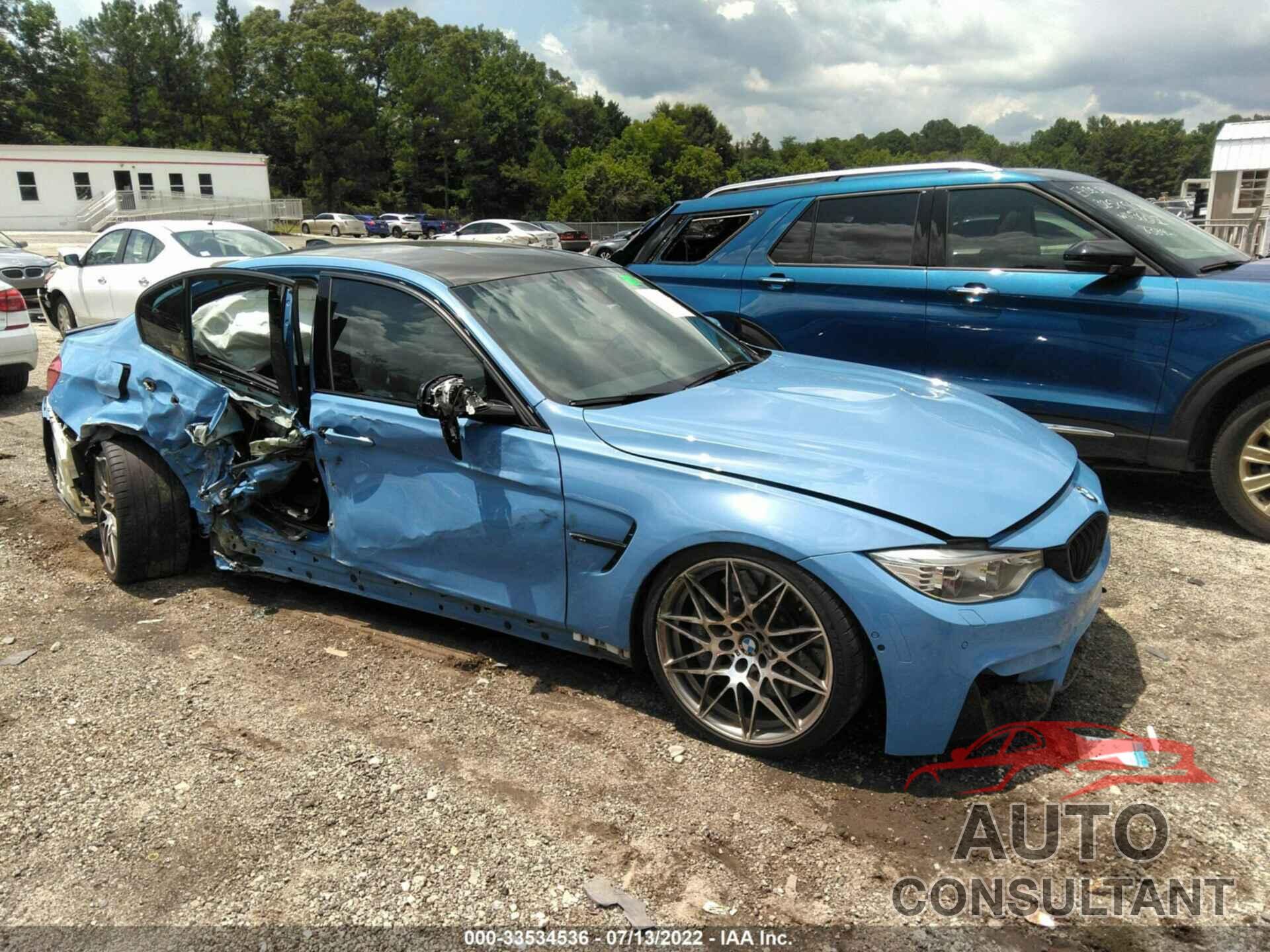 BMW M3 2016 - WBS8M9C58GP967033