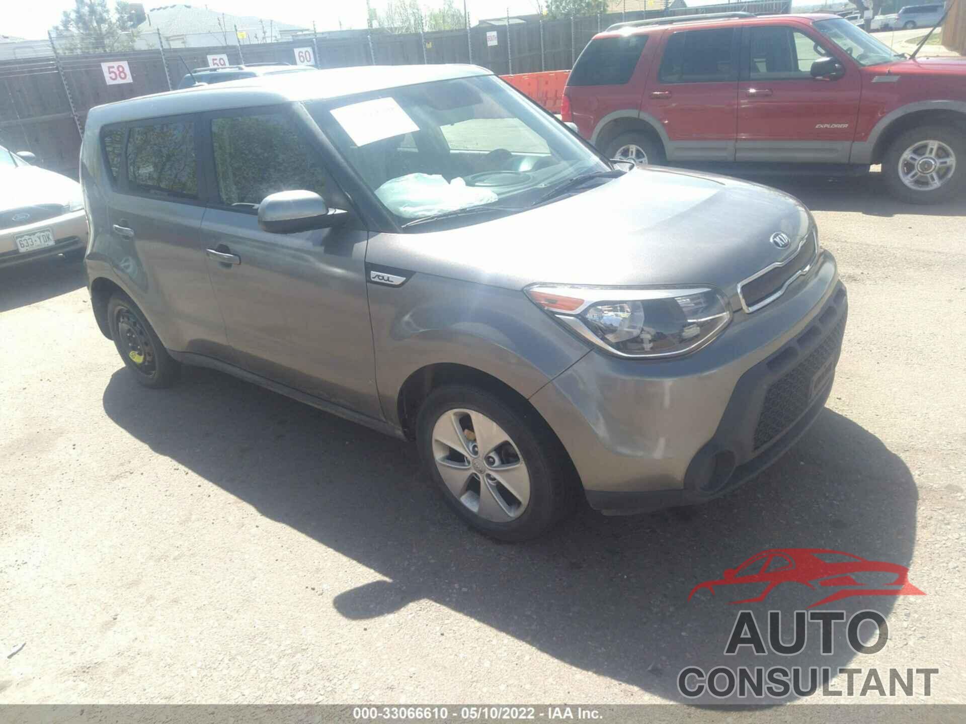 KIA SOUL 2016 - KNDJN2A20G7274141