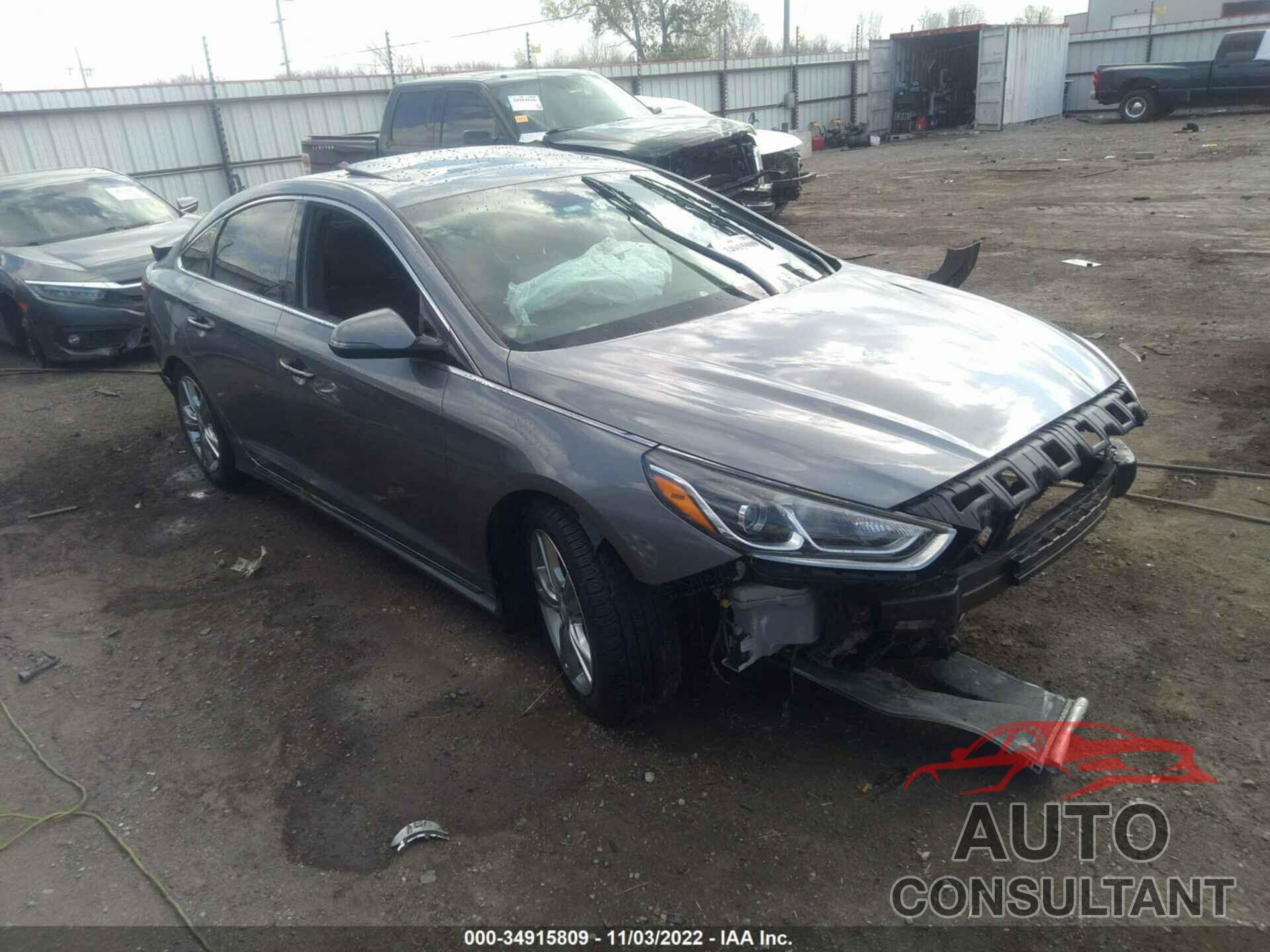 HYUNDAI SONATA 2018 - 5NPE34AF3JH637671