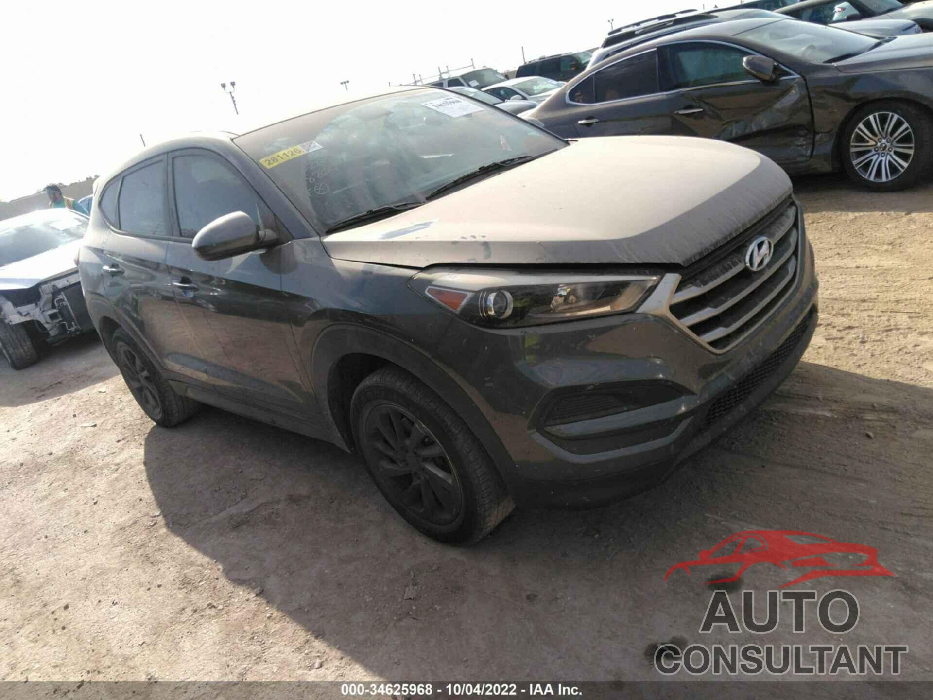 HYUNDAI TUCSON 2017 - KM8J23A47HU488204