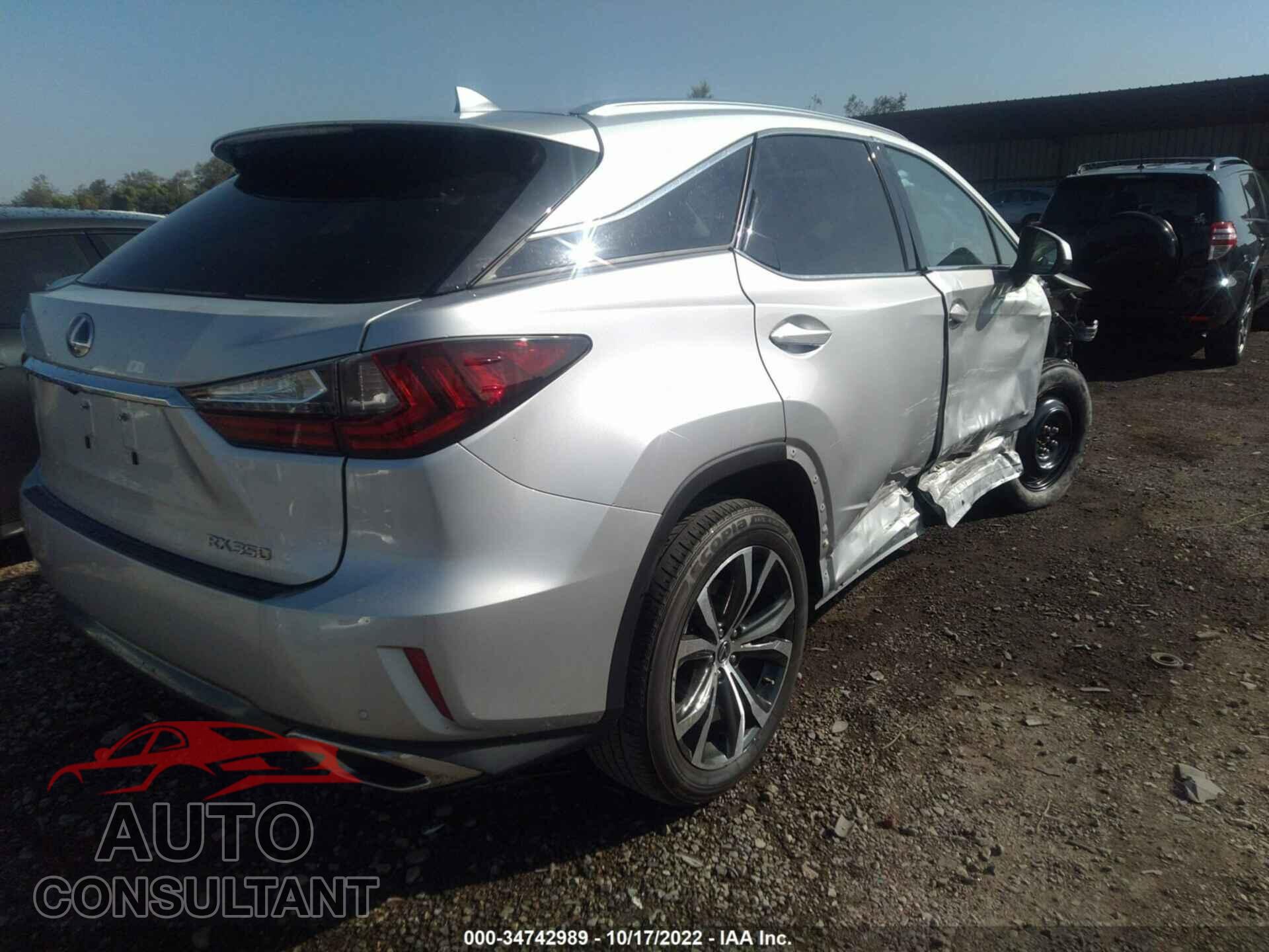 LEXUS RX 2018 - 2T2ZZMCA4JC116426
