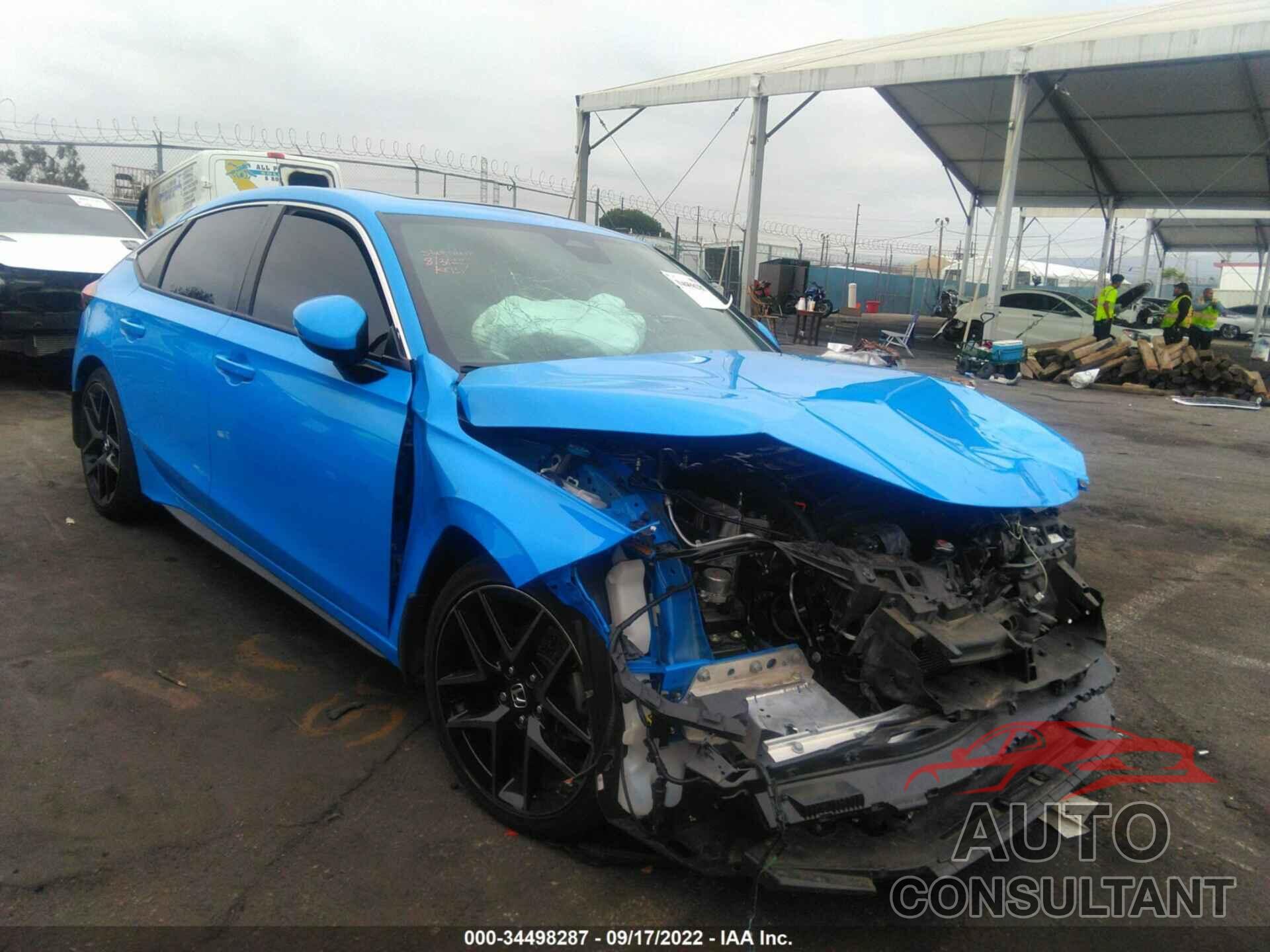 HONDA CIVIC HATCHBACK 2022 - 19XFL1H83NE000915