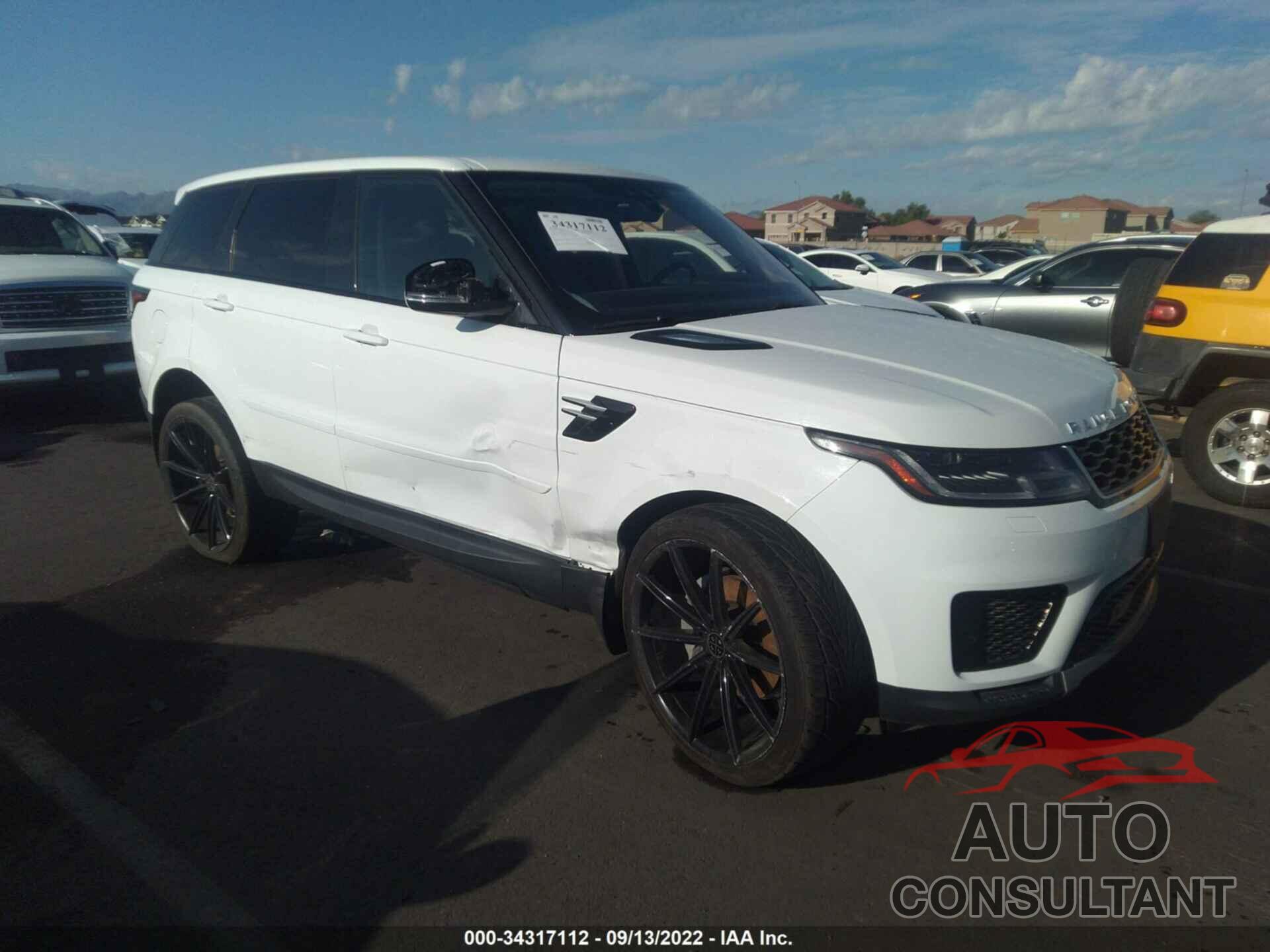 LAND ROVER RANGE ROVER SPORT 2019 - SALWG2RU5KA866158