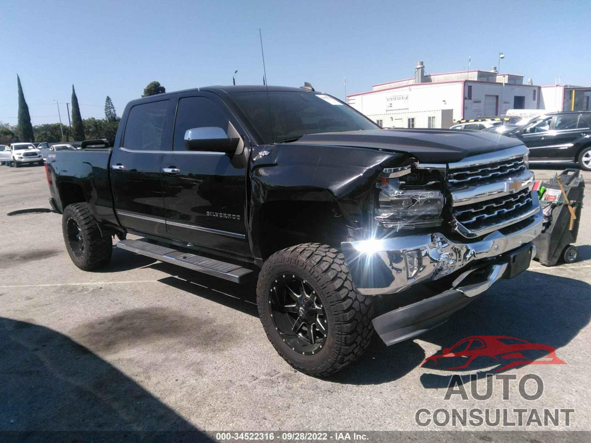 CHEVROLET SILVERADO 1500 2017 - 1GCUKSEC9HF113724