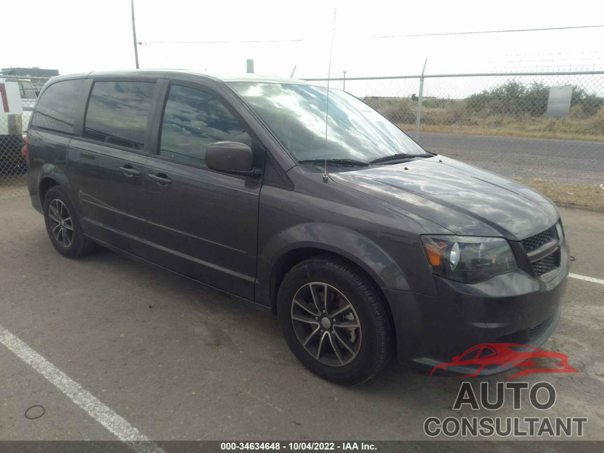 DODGE GRAND CARAVAN 2017 - 2C4RDGBG2HR655650