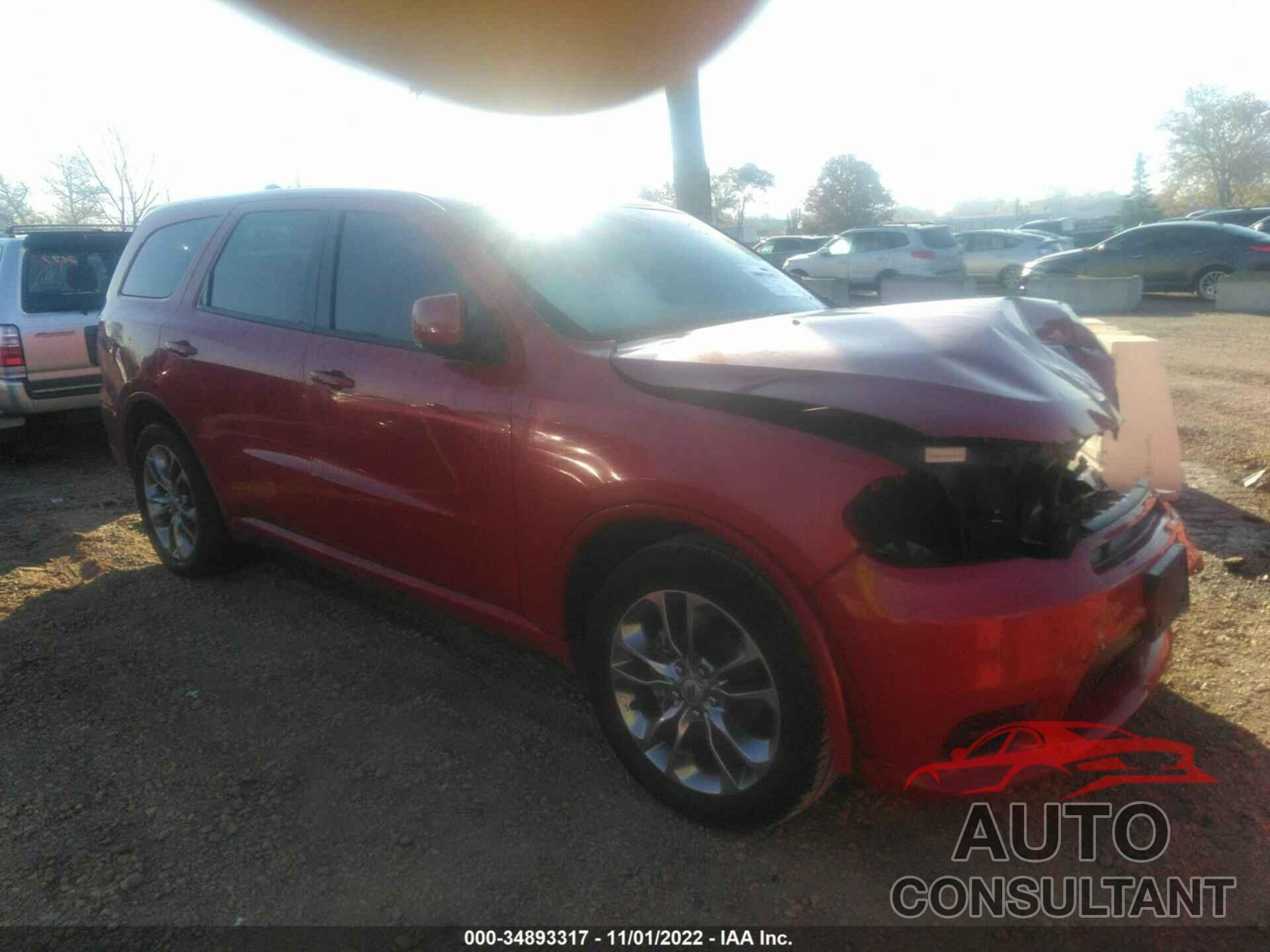 DODGE DURANGO 2019 - 1C4RDHDG4KC650324
