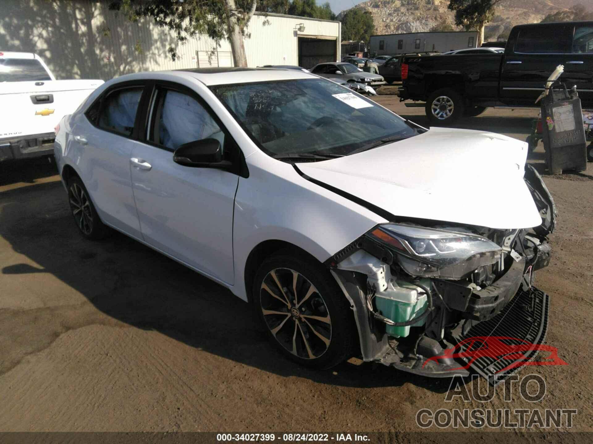 TOYOTA COROLLA 2018 - 5YFBURHEXJP796815