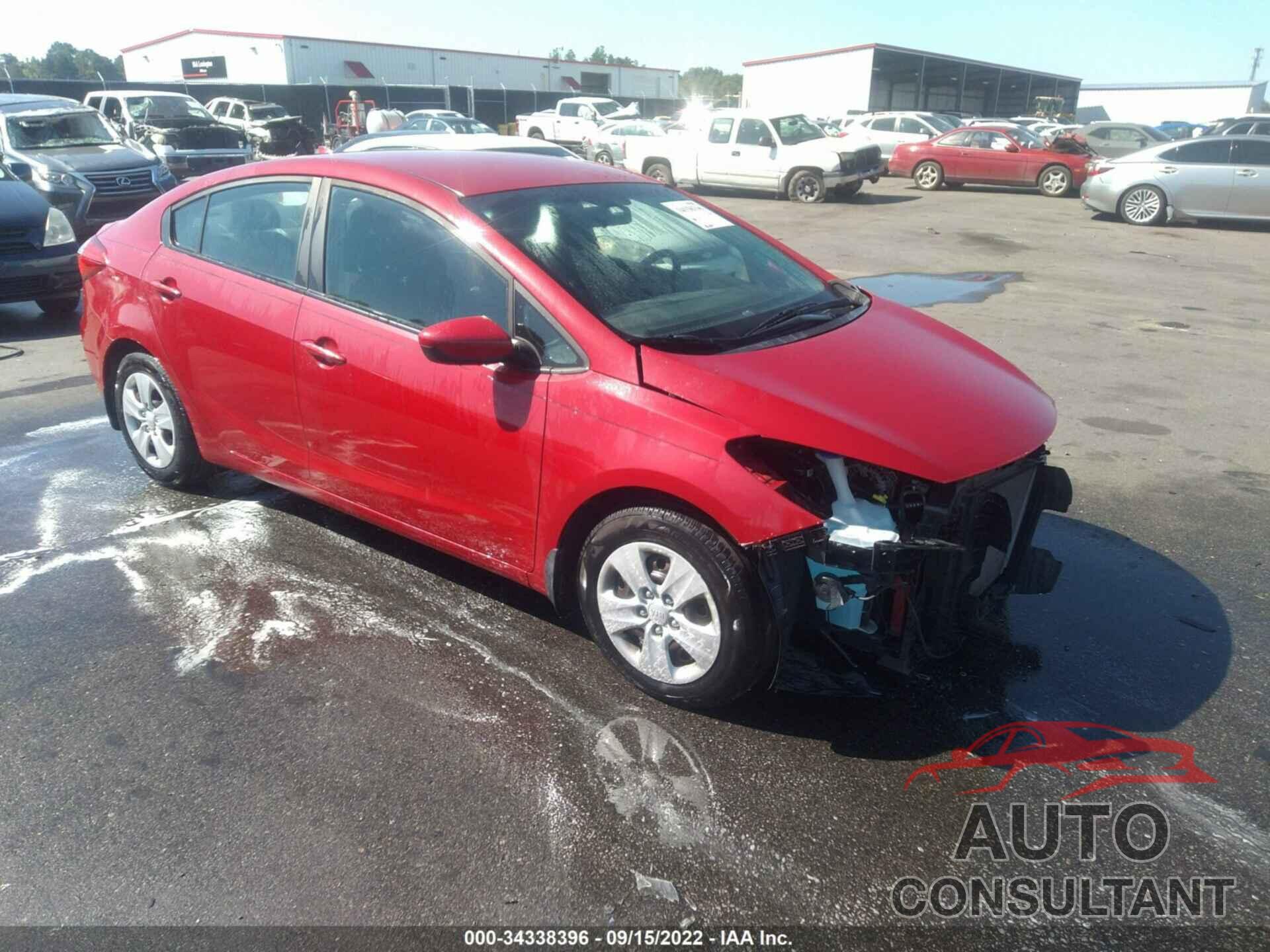 KIA FORTE 2016 - KNAFK4A62G5570316