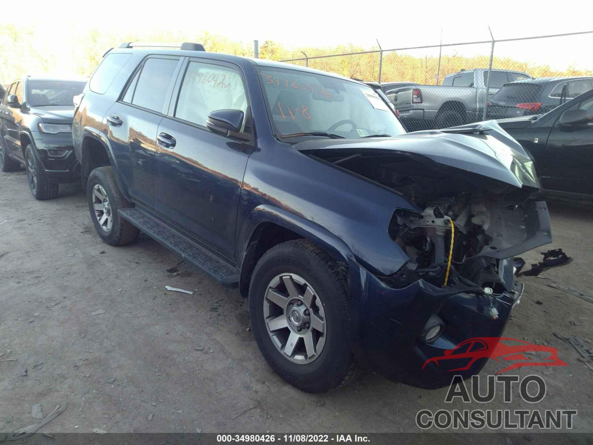 TOYOTA 4RUNNER 2016 - JTEBU5JRXG5284236