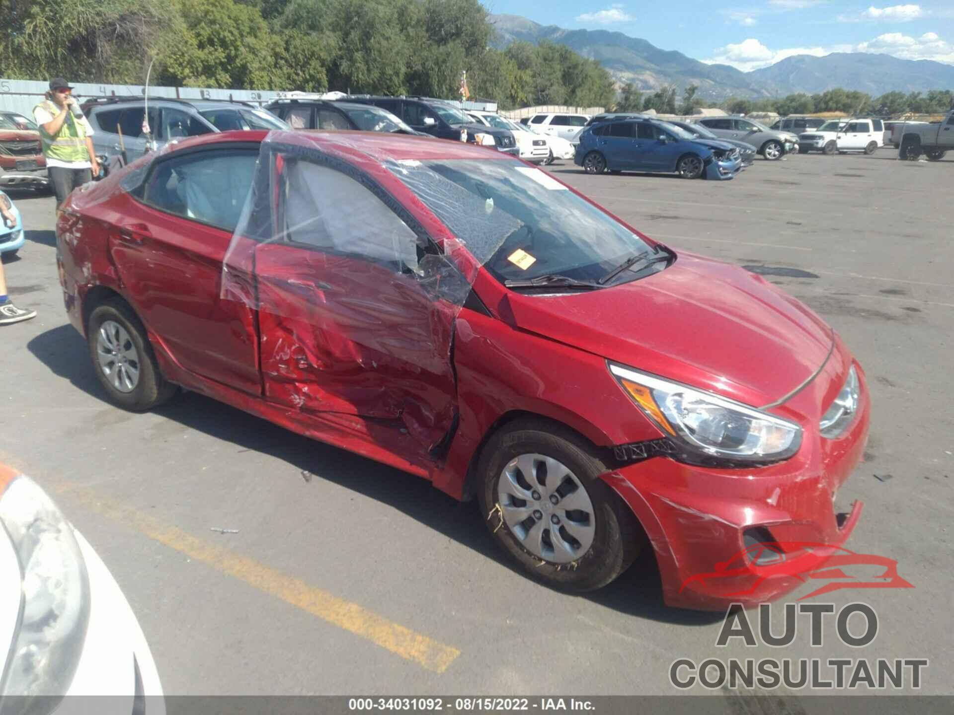 HYUNDAI ACCENT 2016 - KMHCT4AE7GU057803