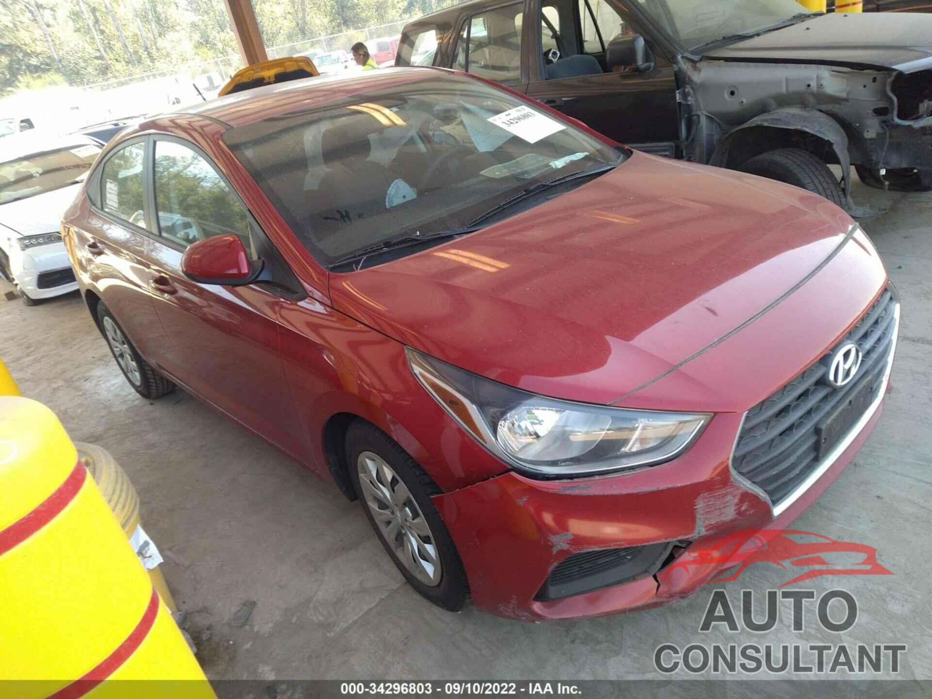 HYUNDAI ACCENT 2018 - 3KPC24A33JE018007