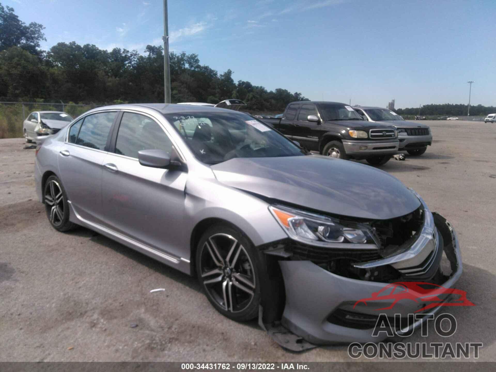 HONDA ACCORD SEDAN 2017 - 1HGCR2F50HA077721