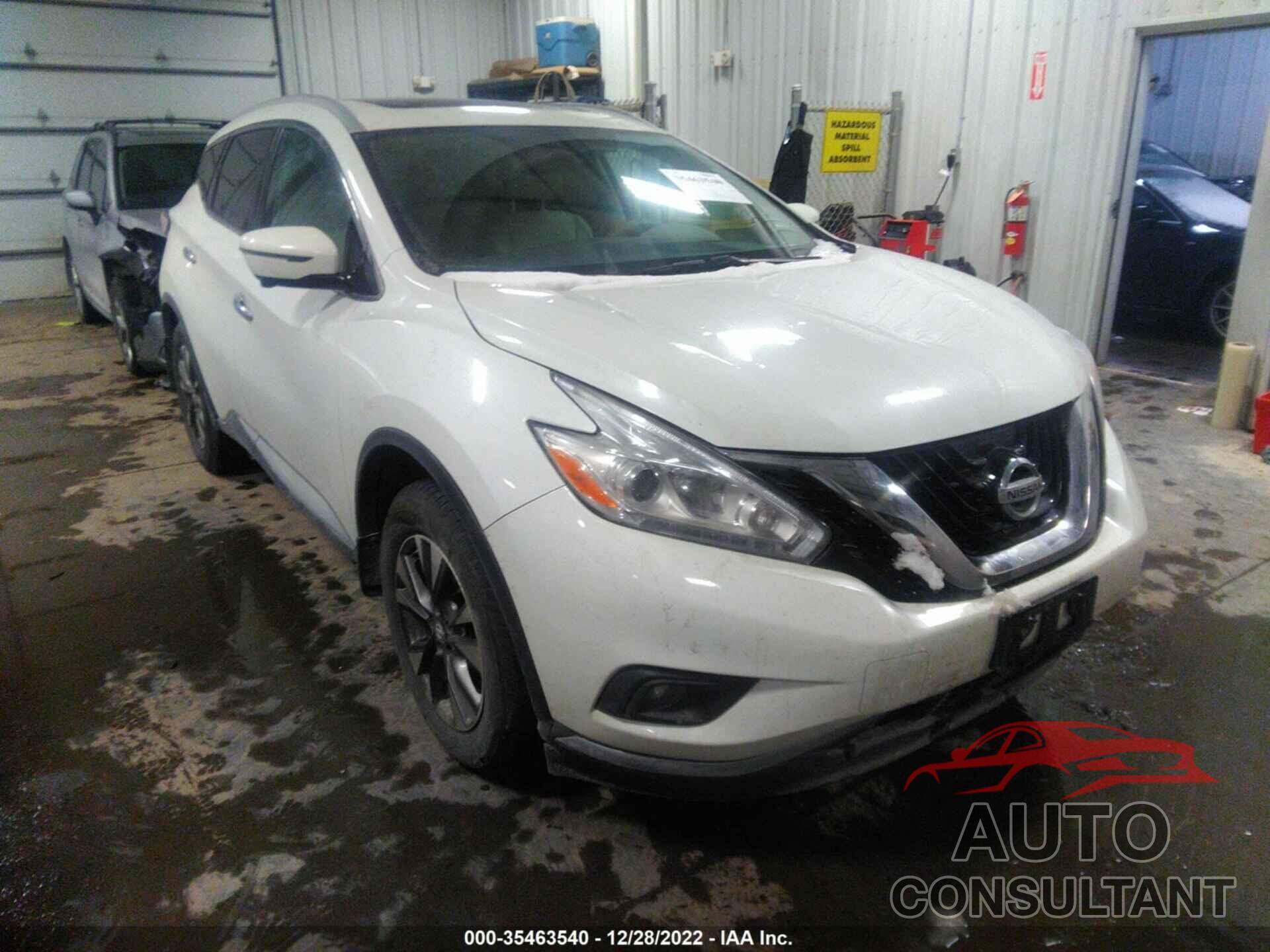 NISSAN MURANO 2017 - 5N1AZ2MH3HN152516