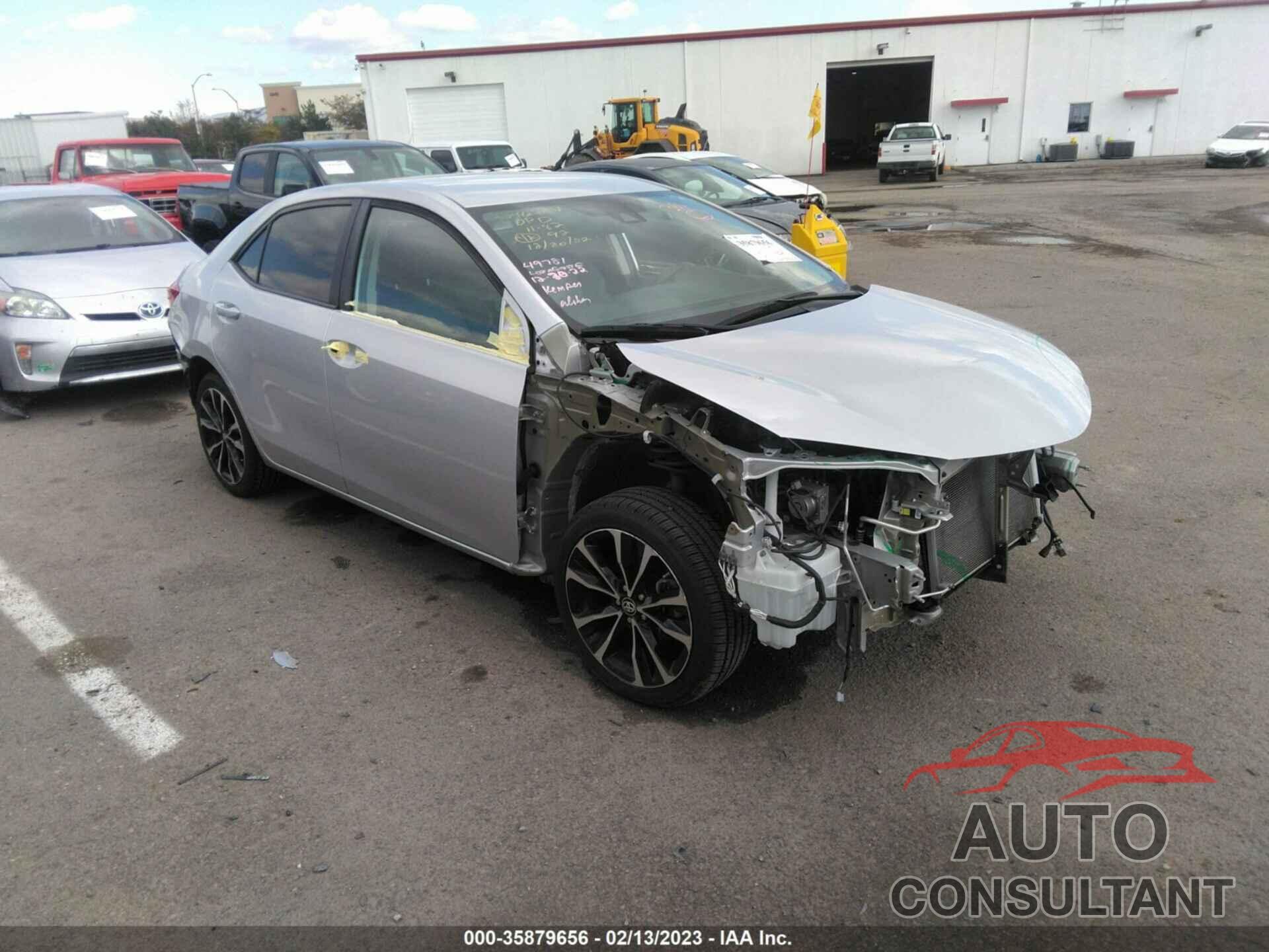 TOYOTA COROLLA 2019 - 5YFBURHE6KP916899