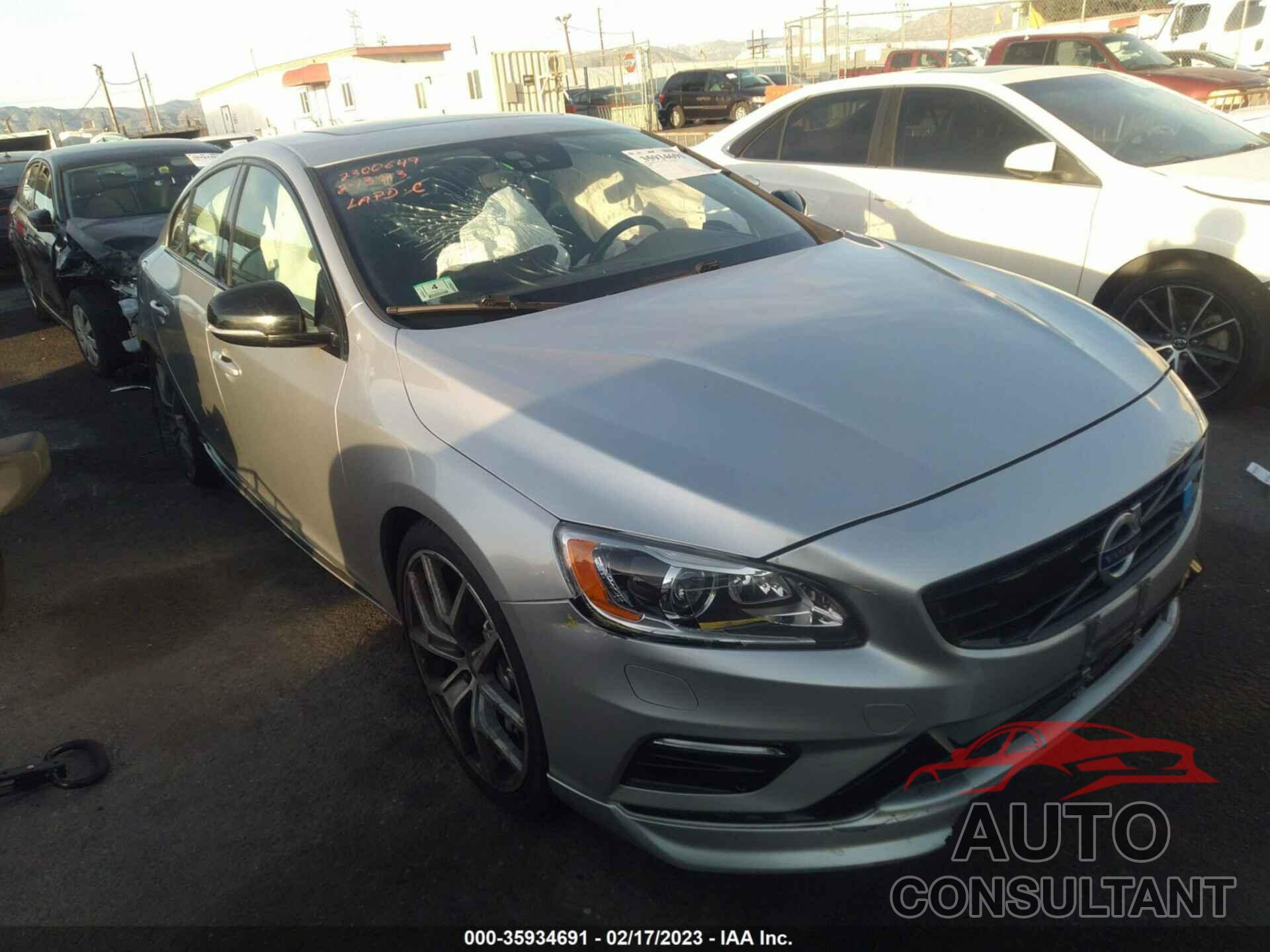 VOLVO S60 2016 - YV1A92TS9G1394700