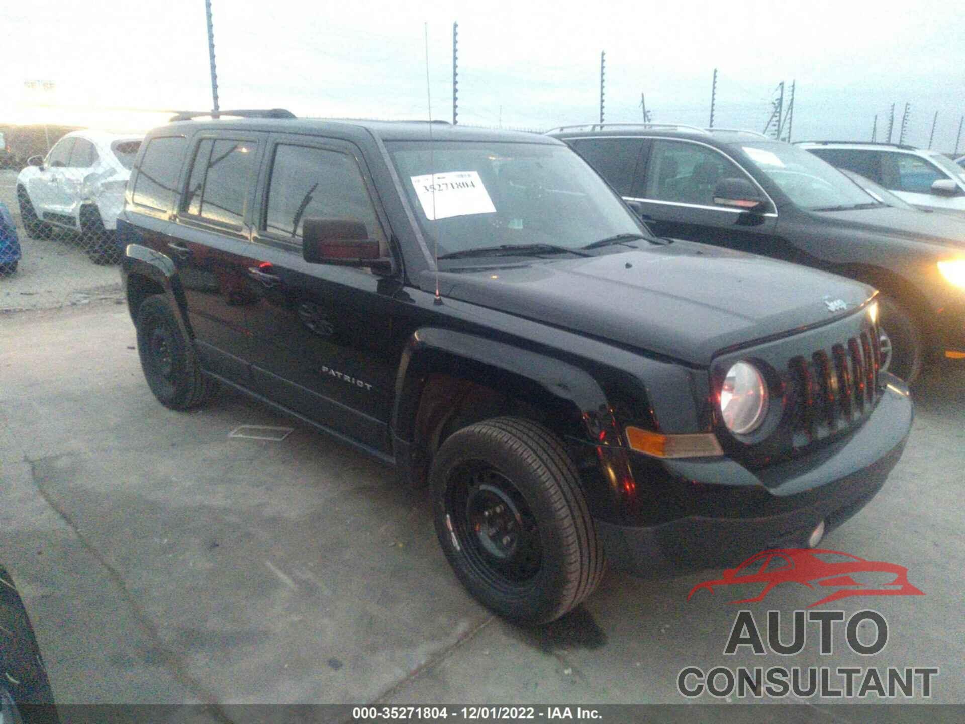 JEEP PATRIOT 2016 - 1C4NJPBB0GD602815