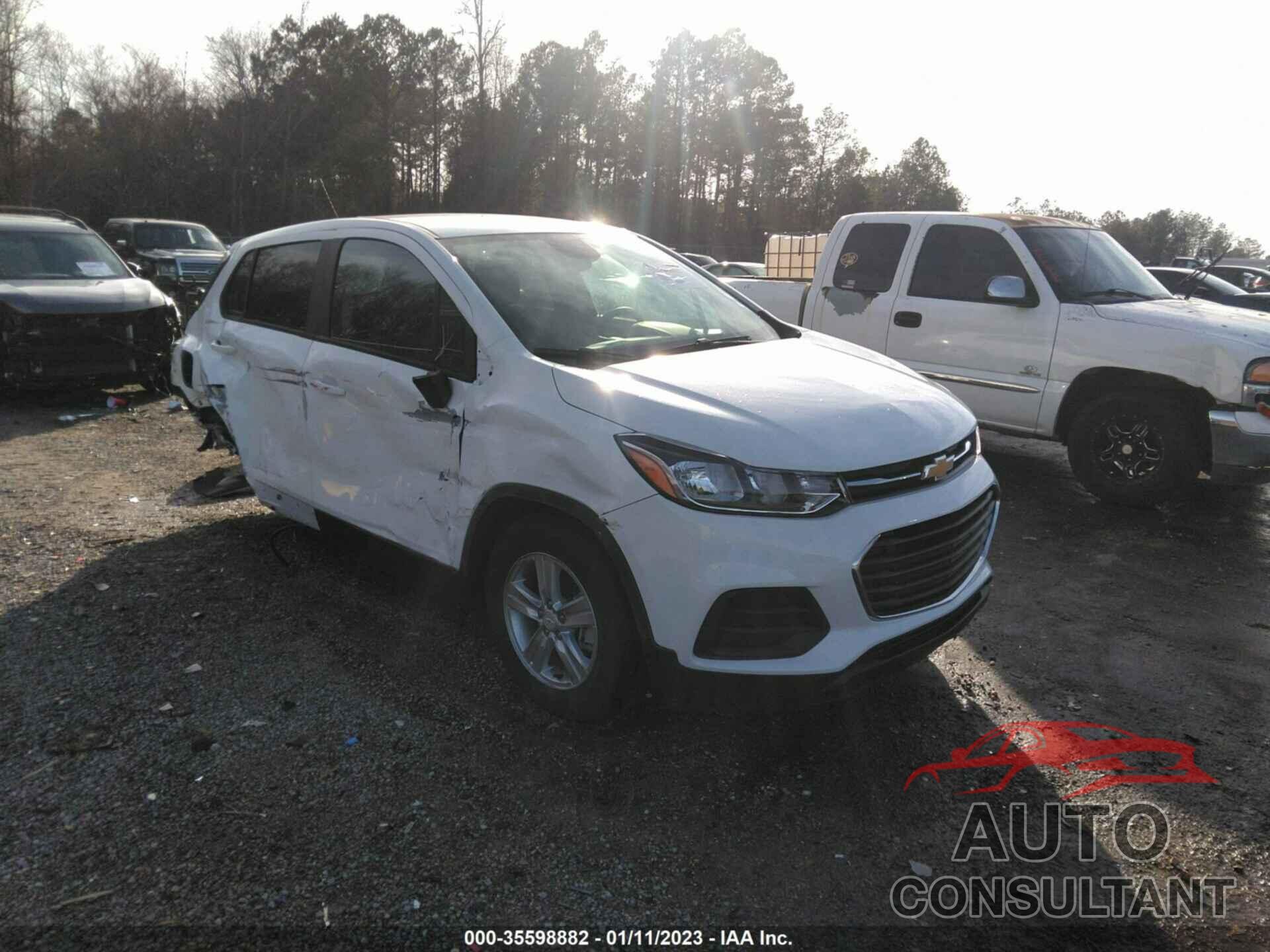 CHEVROLET TRAX 2022 - KL7CJKSM0NB549132