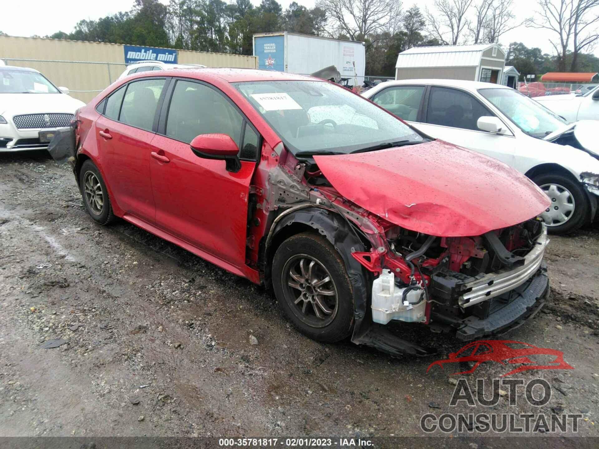 TOYOTA COROLLA 2020 - JTDEBRBE5LJ000748