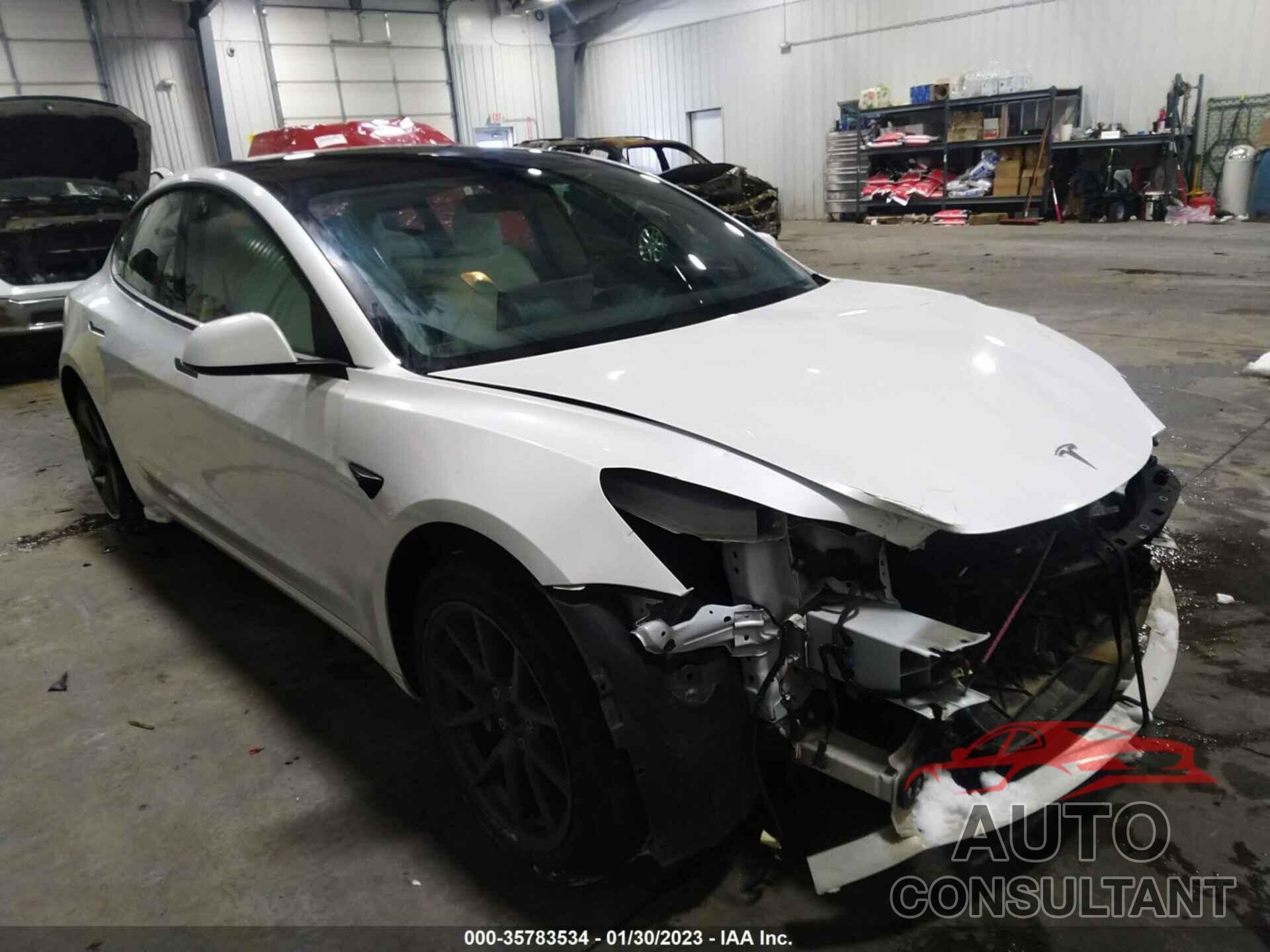 TESLA MODEL 3 2021 - 5YJ3E1EB4MF906884