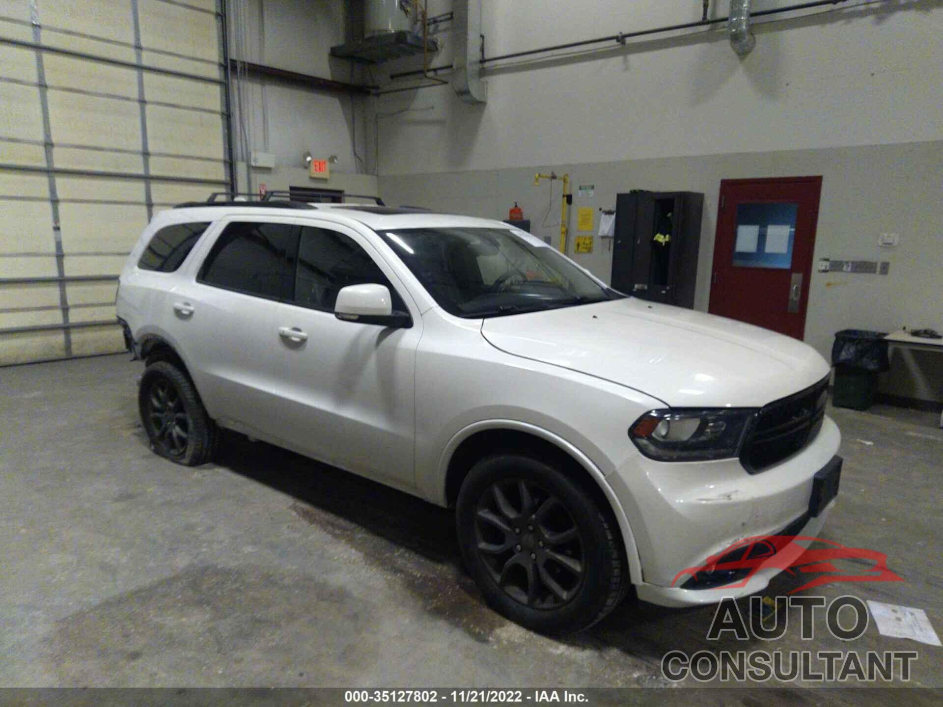 DODGE DURANGO 2017 - 1C4RDJDG4HC639744