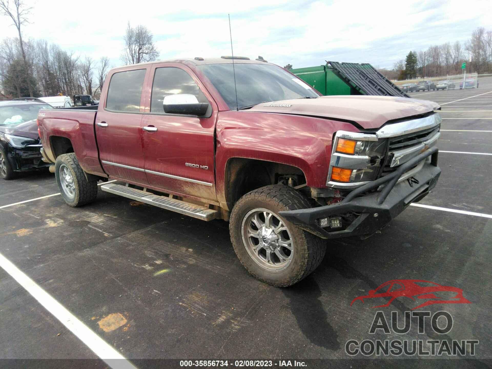 CHEVROLET SILVERADO 2500HD 2015 - 1GC1KWE85FF123234