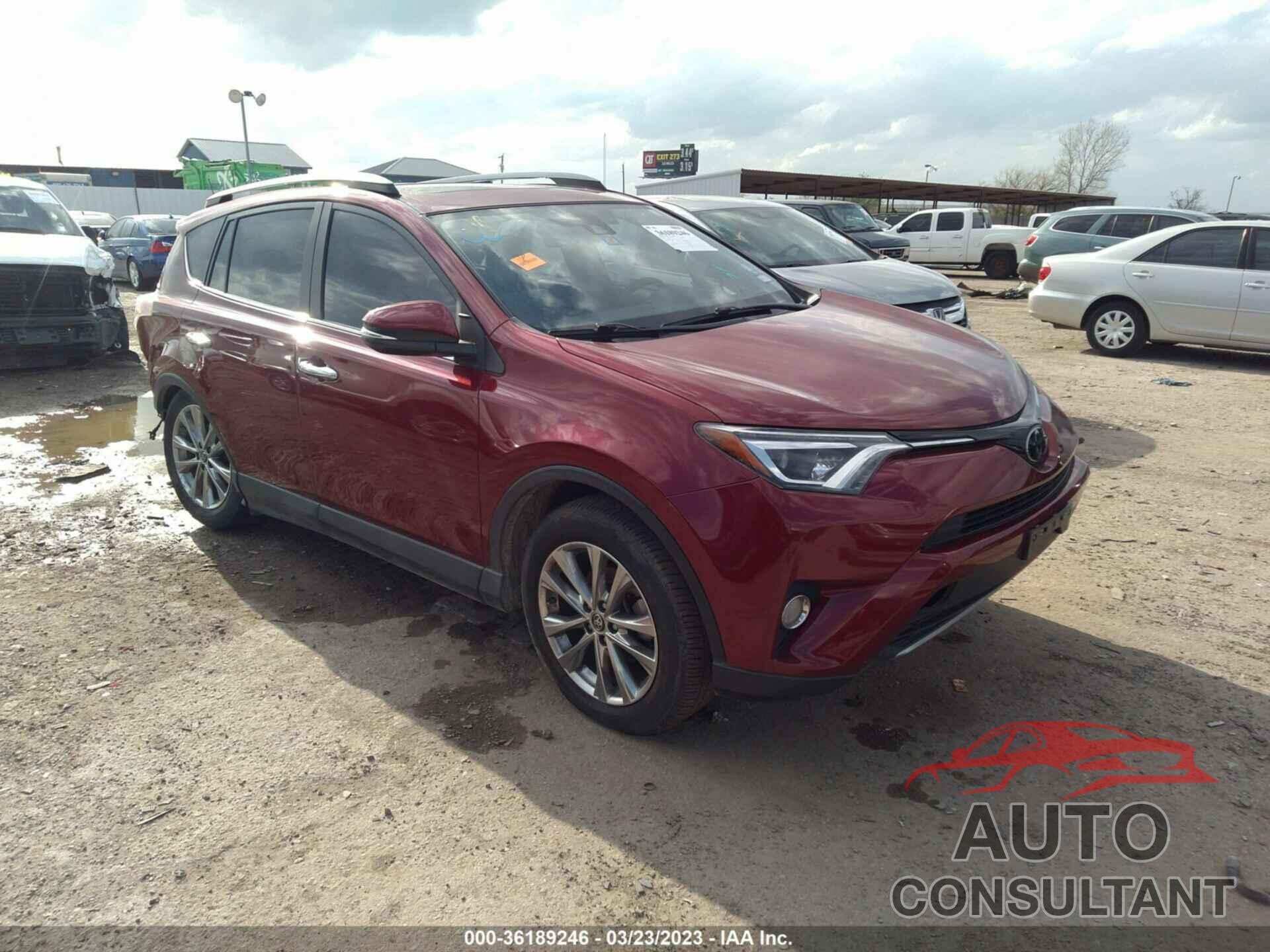 TOYOTA RAV4 2018 - JTMYFREV6JD117330