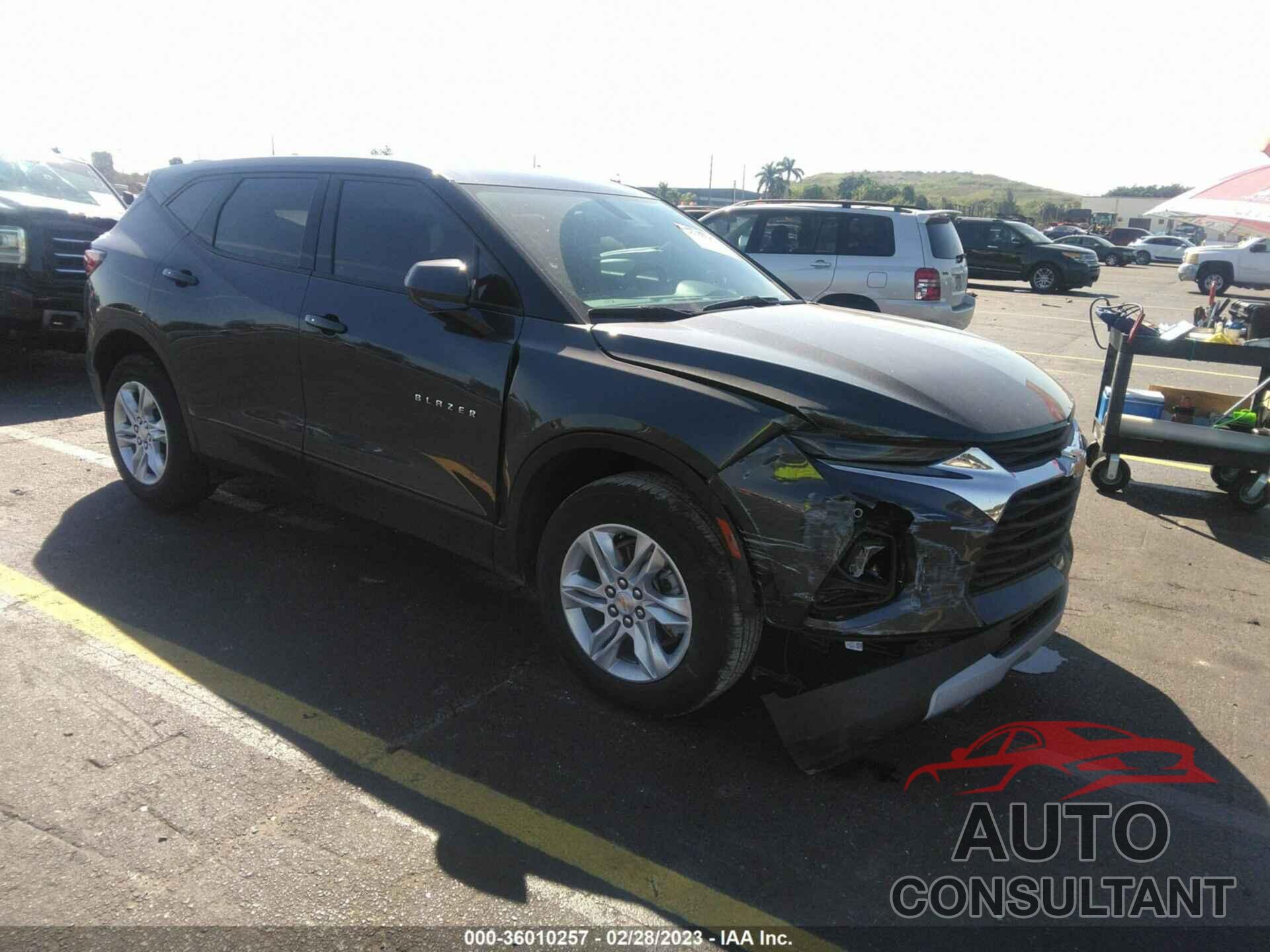 CHEVROLET BLAZER 2021 - 3GNKBBRA9MS560907