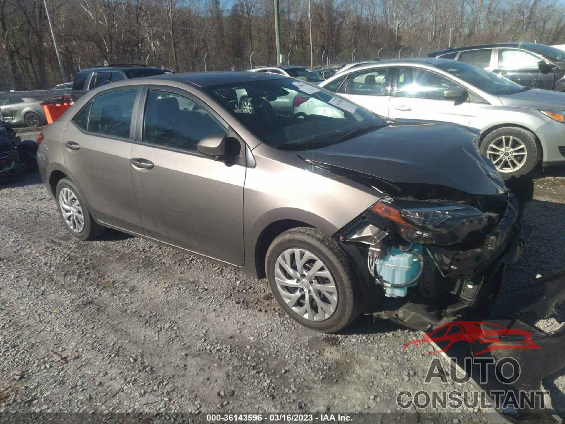 TOYOTA COROLLA 2019 - 2T1BURHE4KC174762