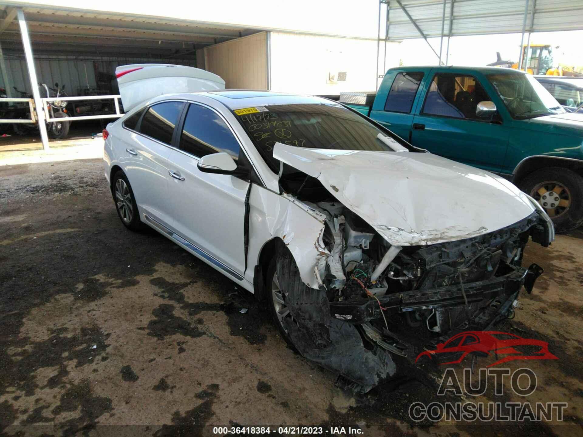 HYUNDAI SONATA 2017 - 5NPE34AF1HH571597