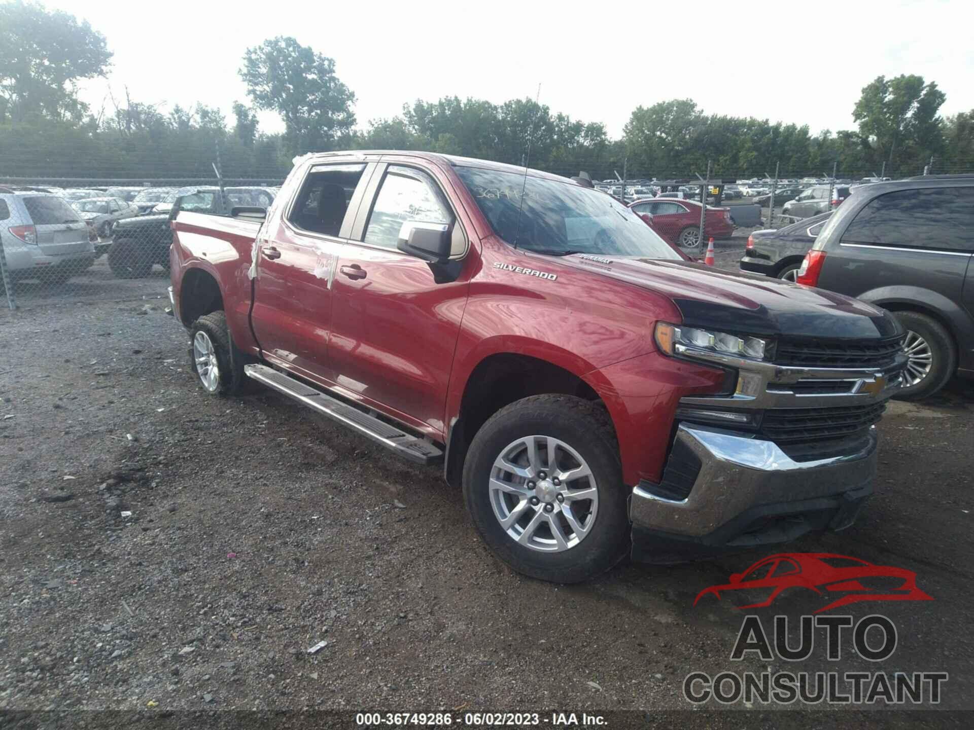 CHEVROLET SILVERADO 1500 2020 - 3GCUYDET7LG298471